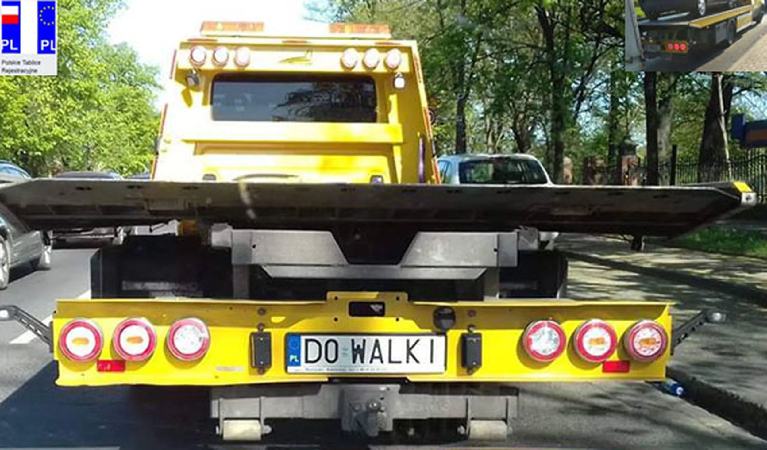 Fajny numer, blacha D0 WALKI