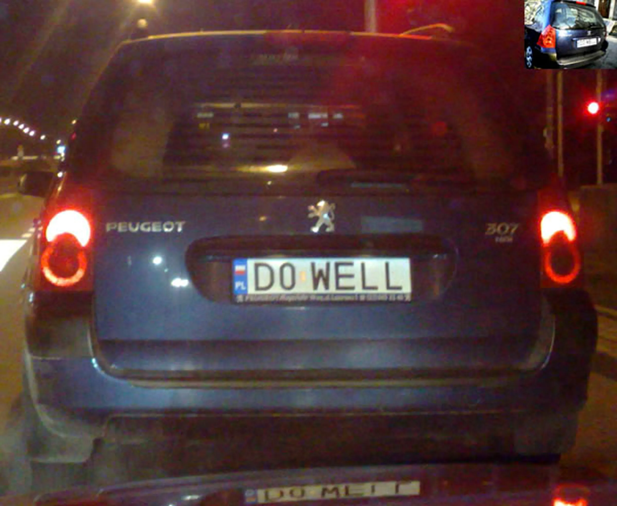 Fajny numer, blacha D0 WELL