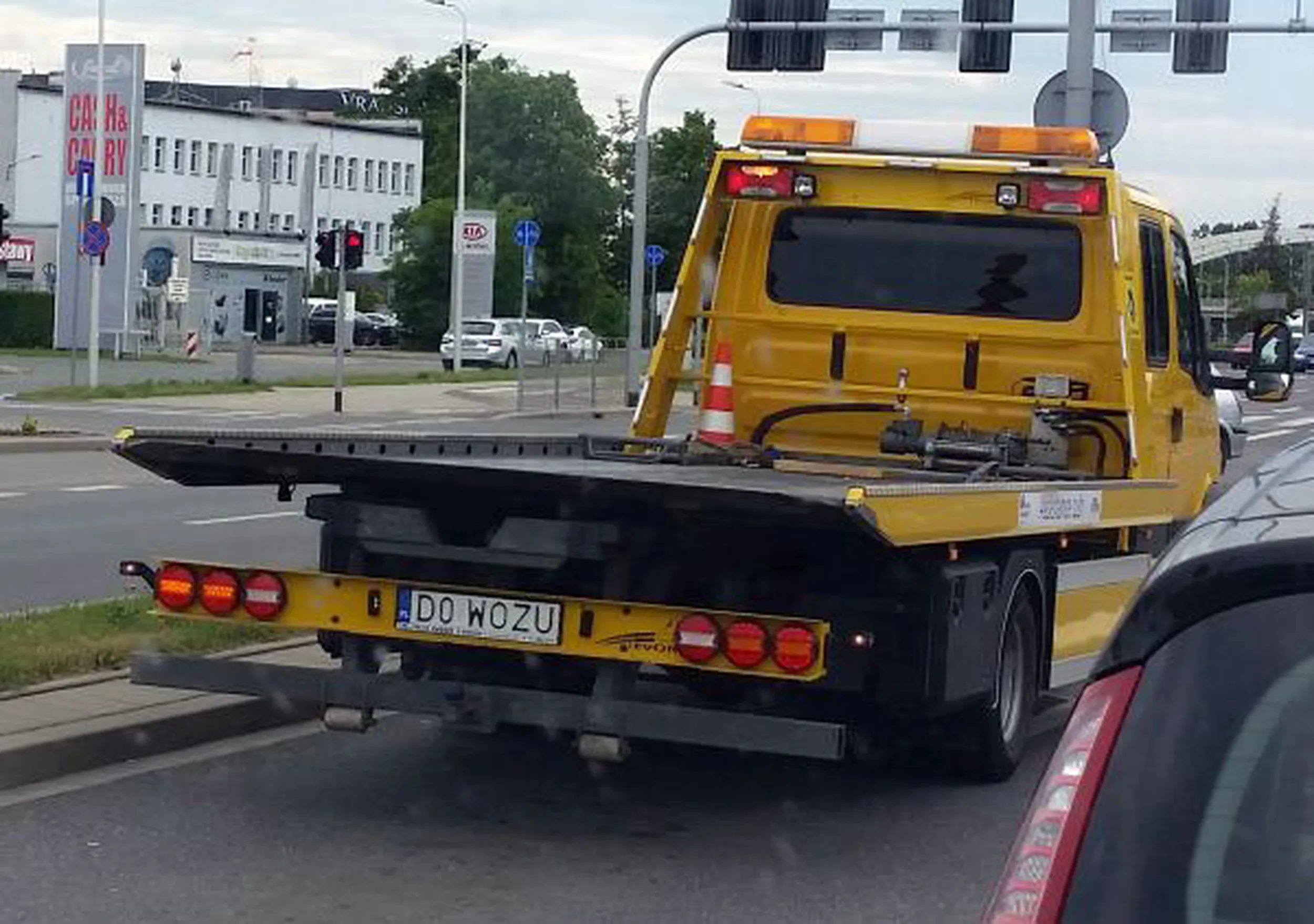 Fajny numer, blacha D0 WOZU