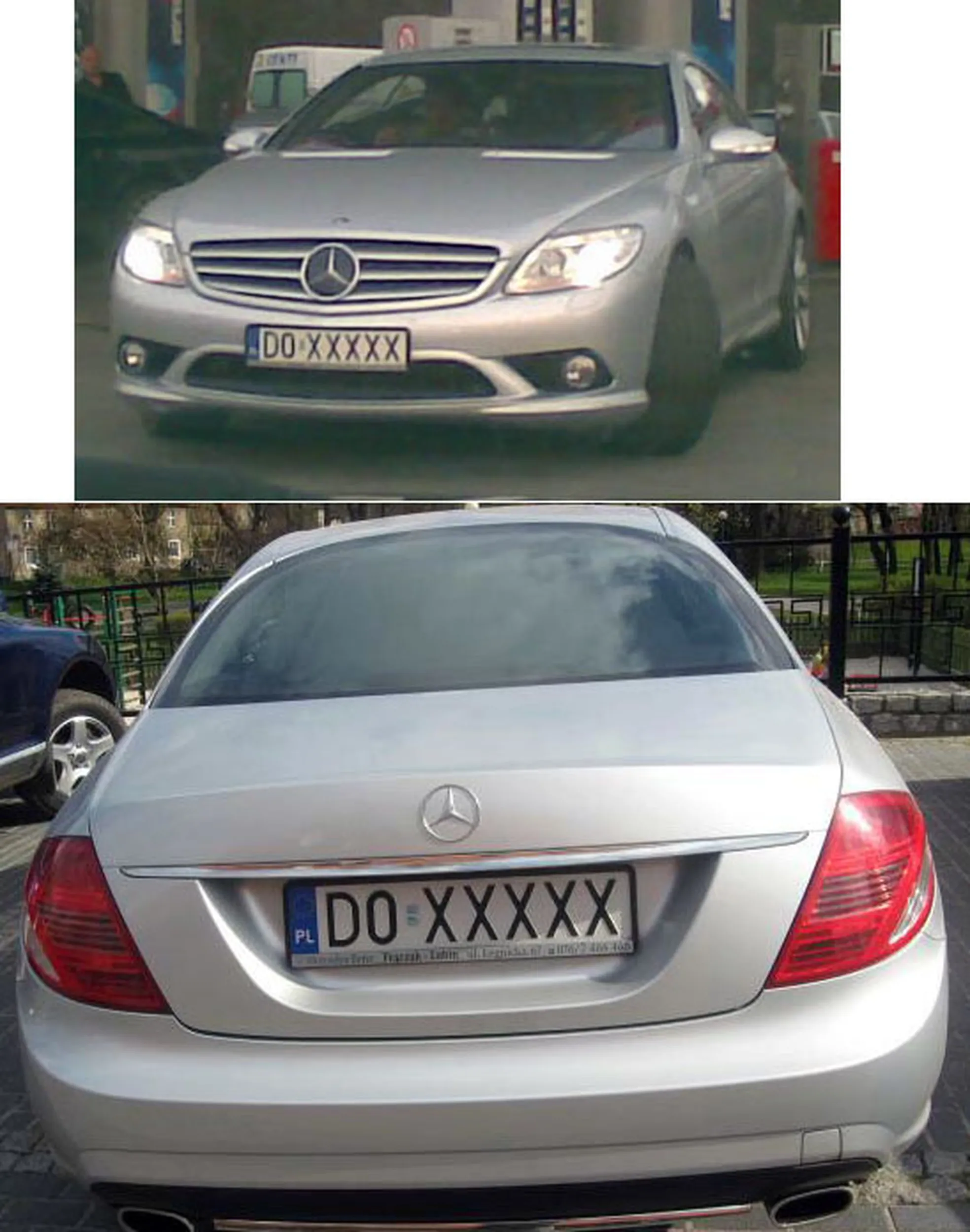 Fajny numer, blacha D0 XXXXX