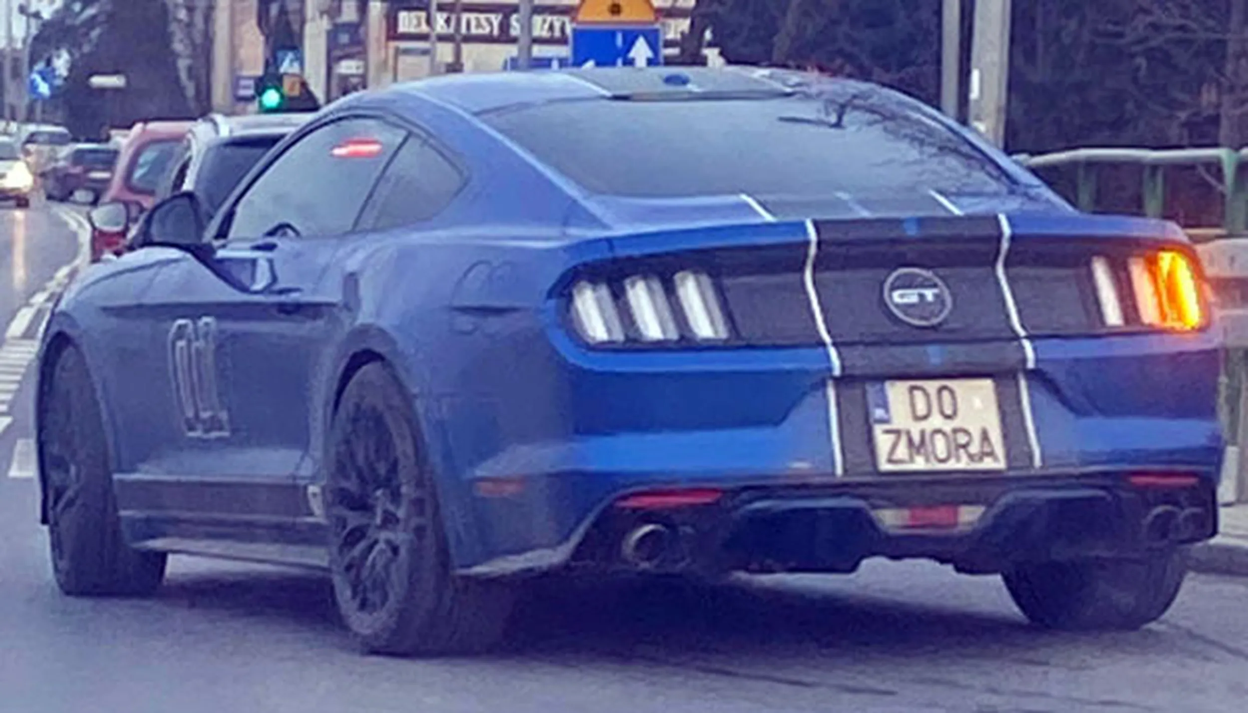 Fajny numer, blacha D0 ZMORA