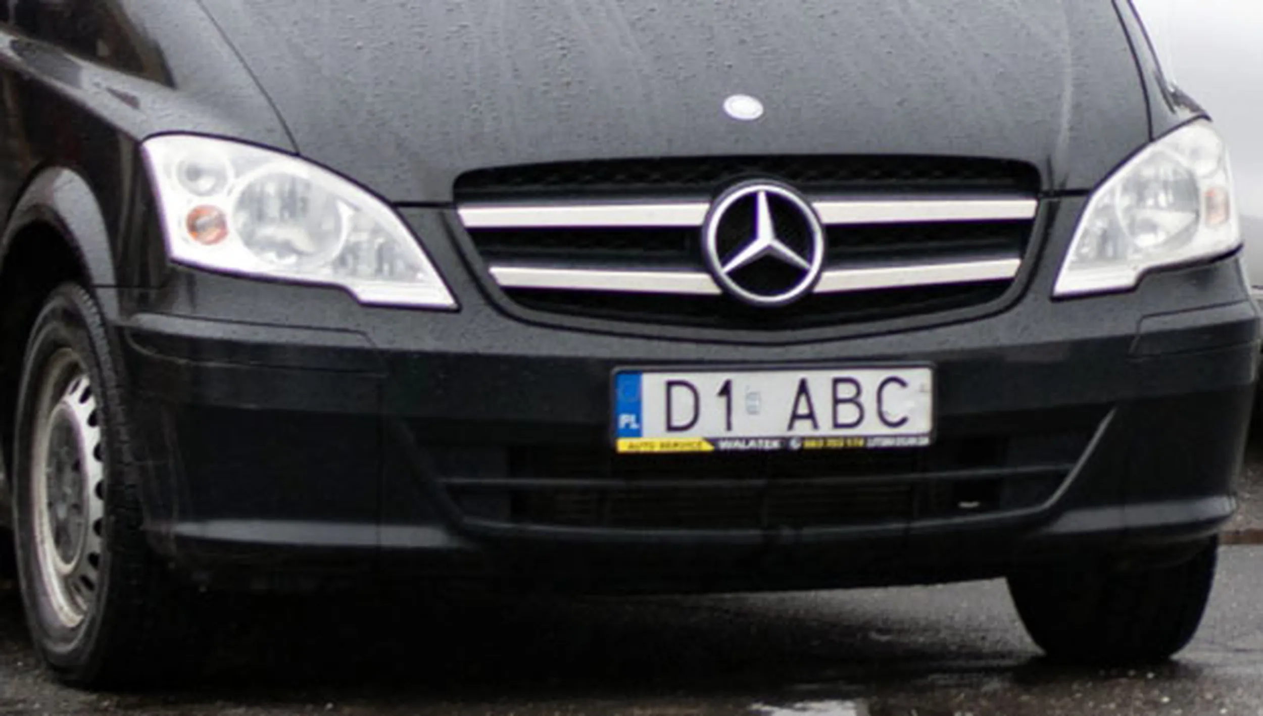 Fajny numer, blacha D1 ABC