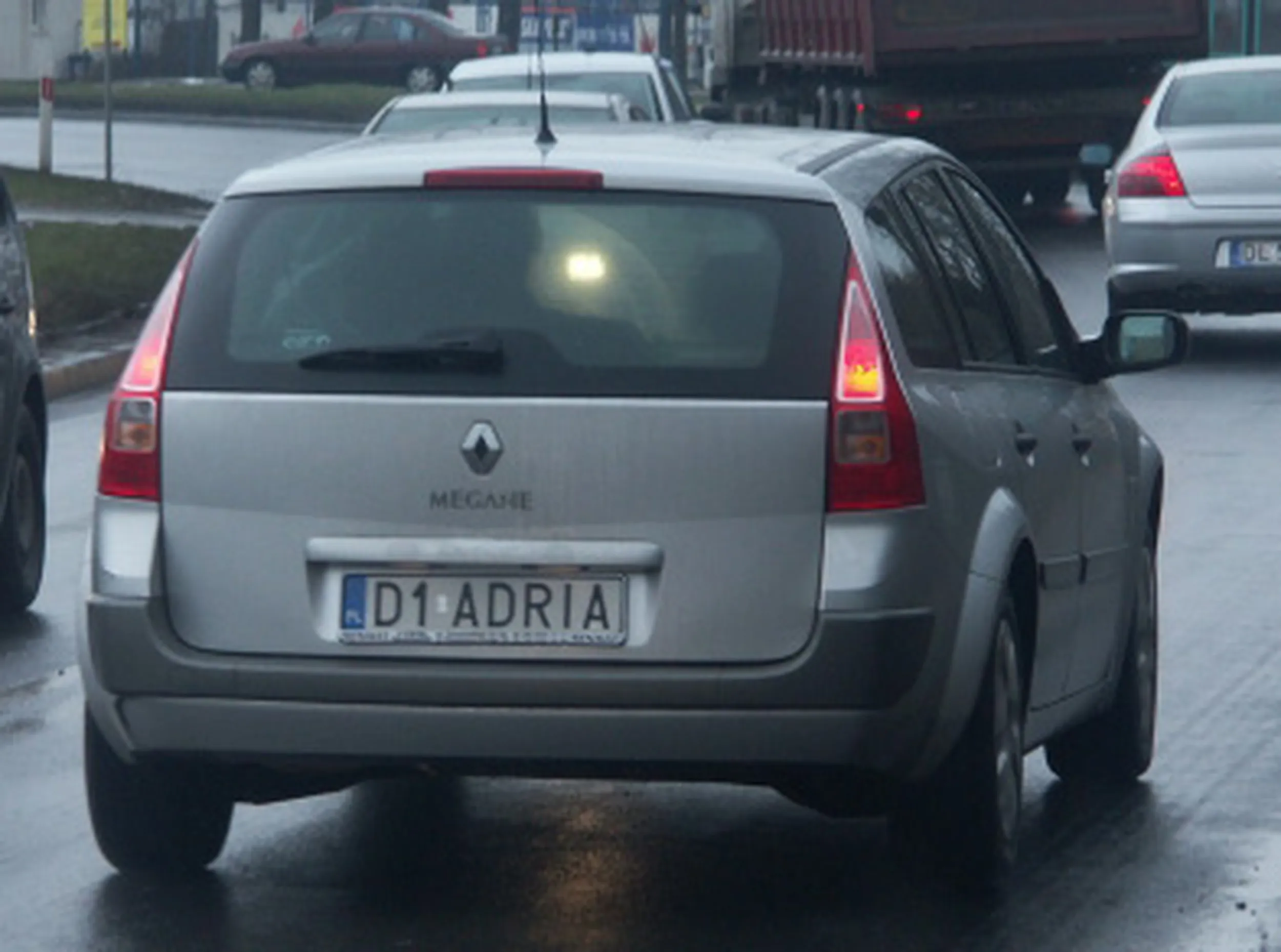 Fajny numer, blacha D1 ADRIA