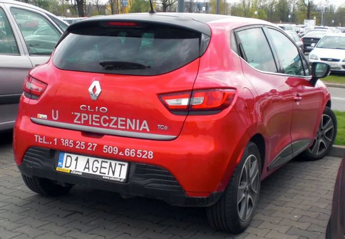 Fajny numer, blacha D1 AGENT