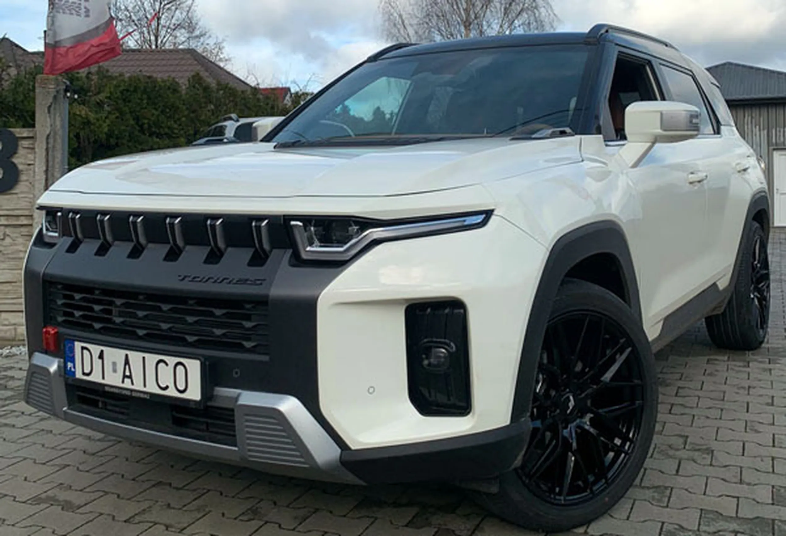 Fajny numer, blacha D1 AICO