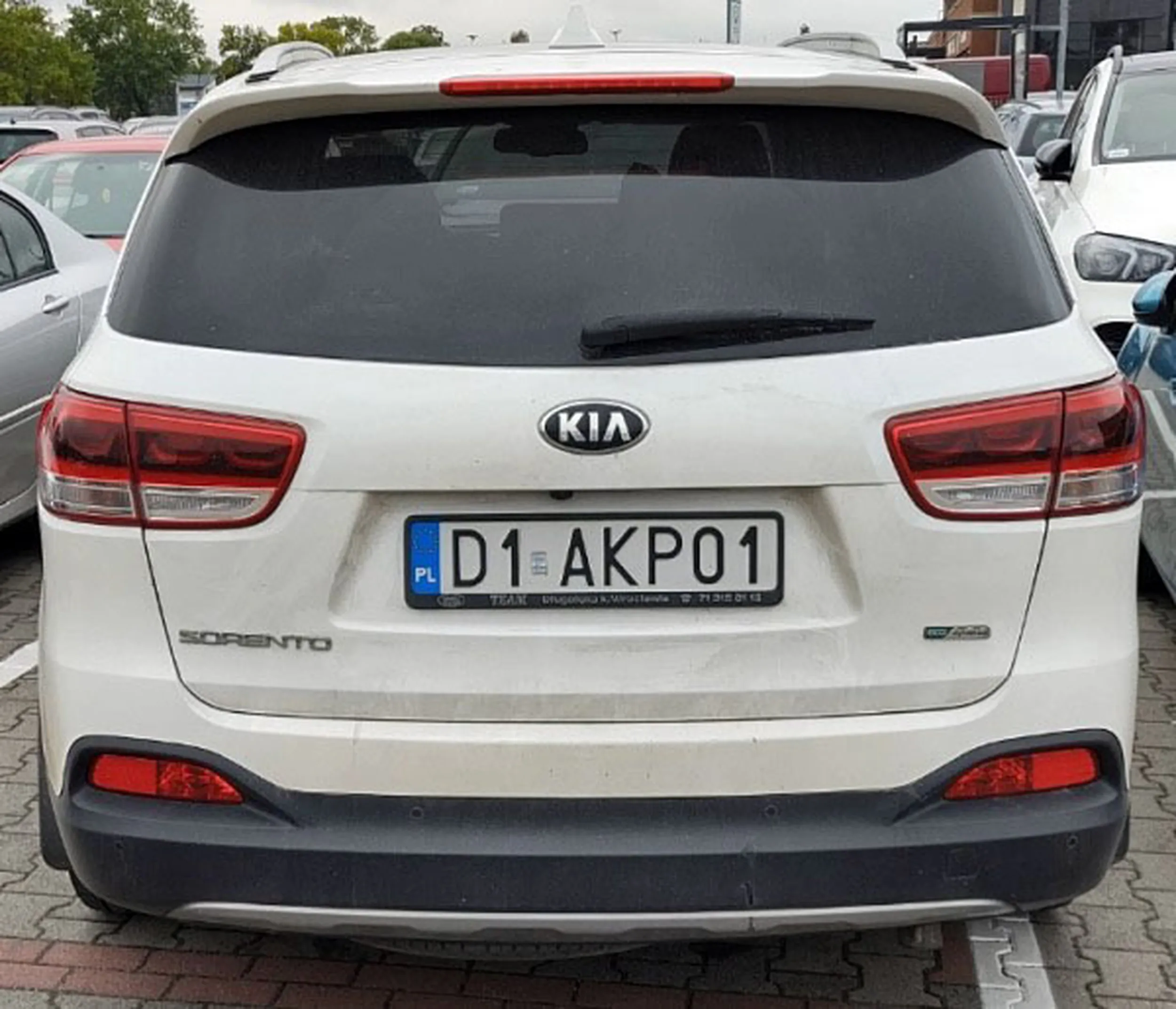 Fajny numer, blacha D1 AKP01