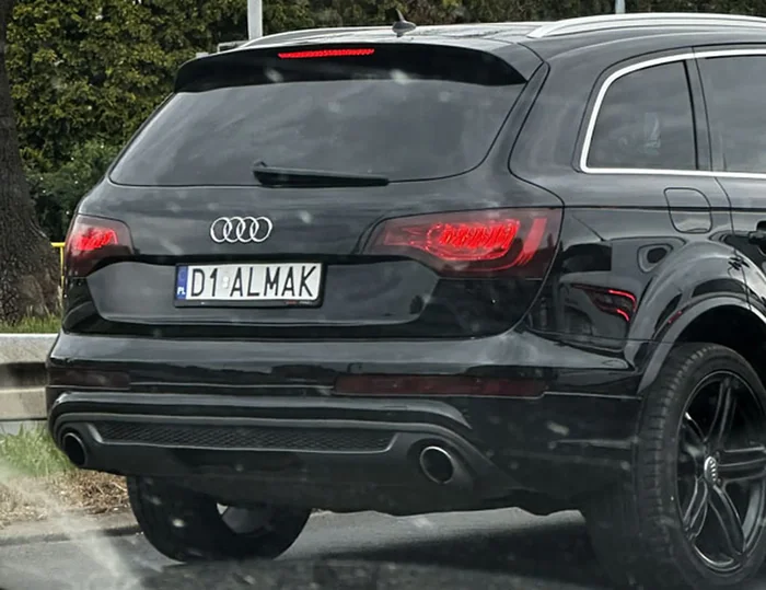 Fajny numer, blacha D1 ALMAK