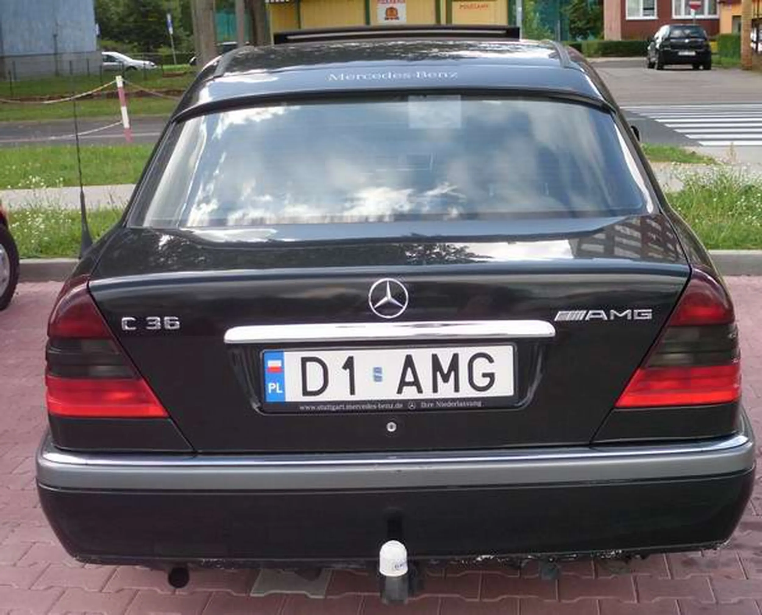 Fajny numer, blacha D1 AMG