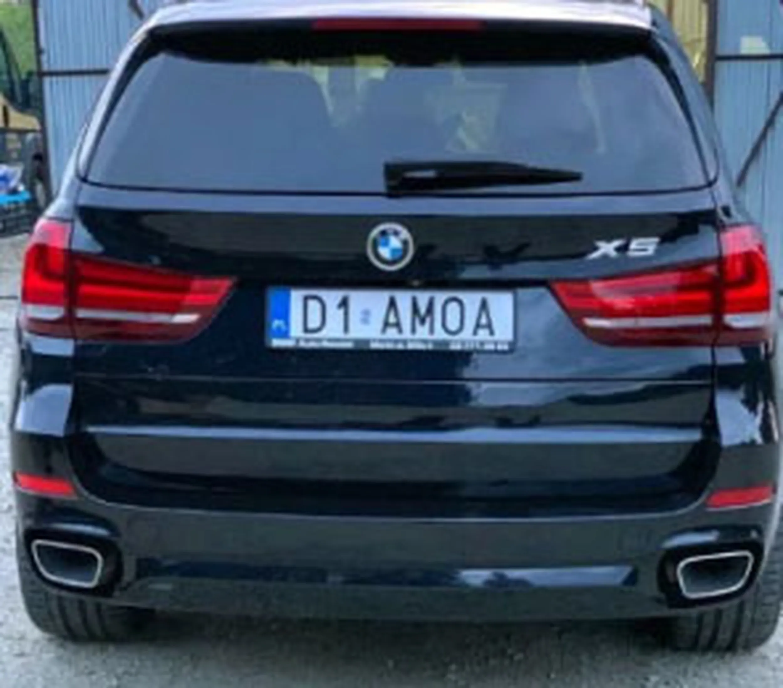 Fajny numer, blacha D1 AMOA