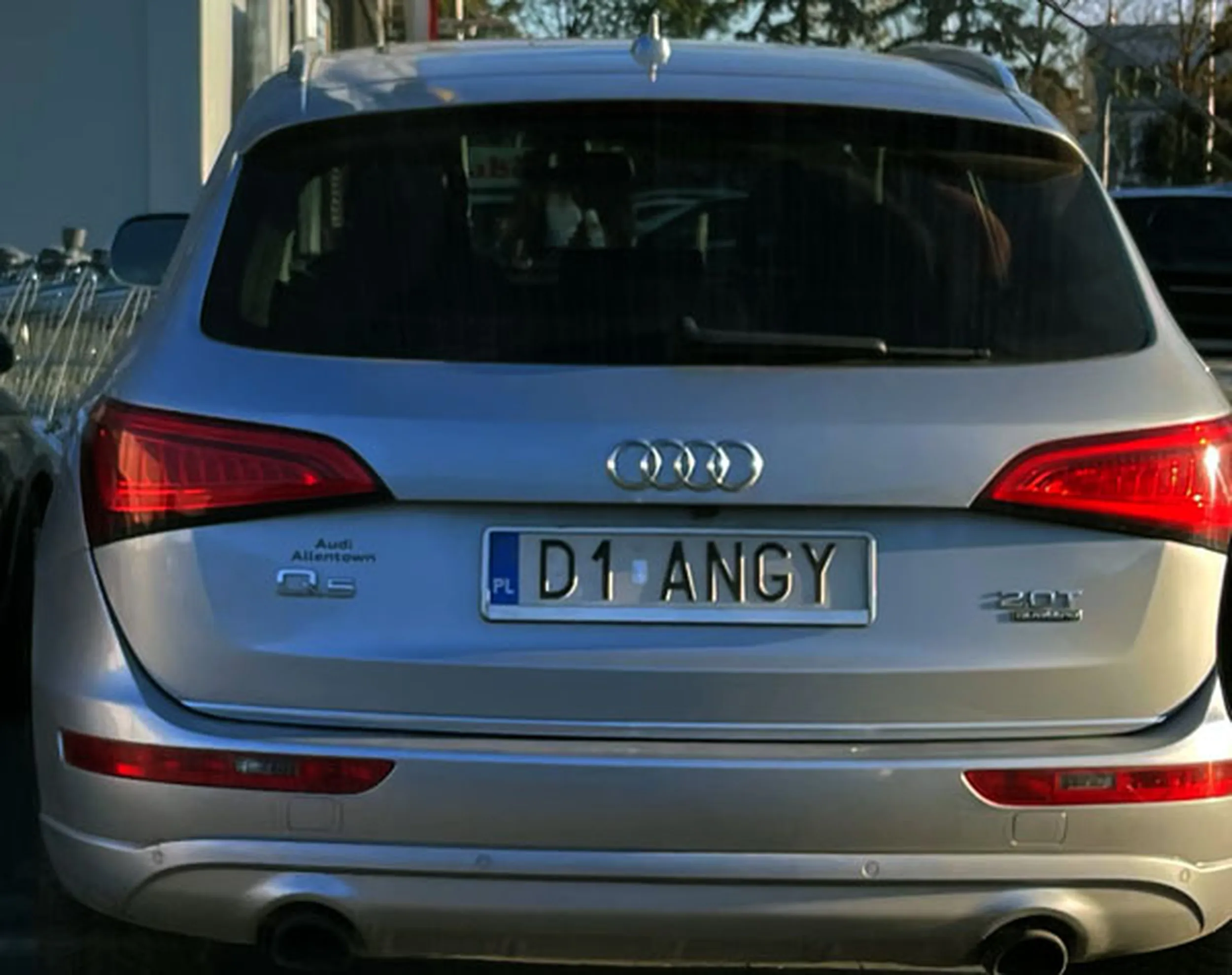 Fajny numer, blacha D1 ANGY