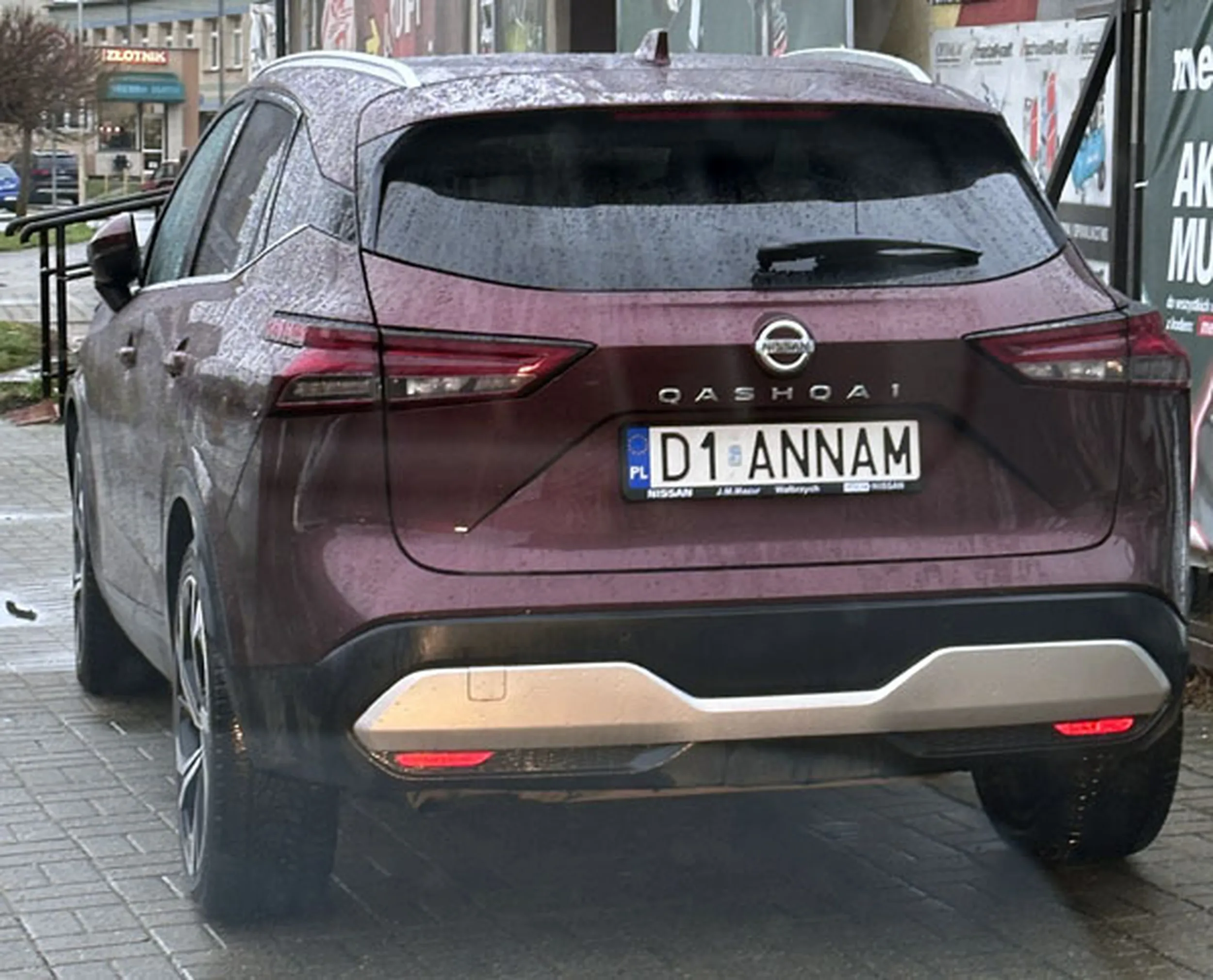 Fajny numer, blacha D1 ANNAM