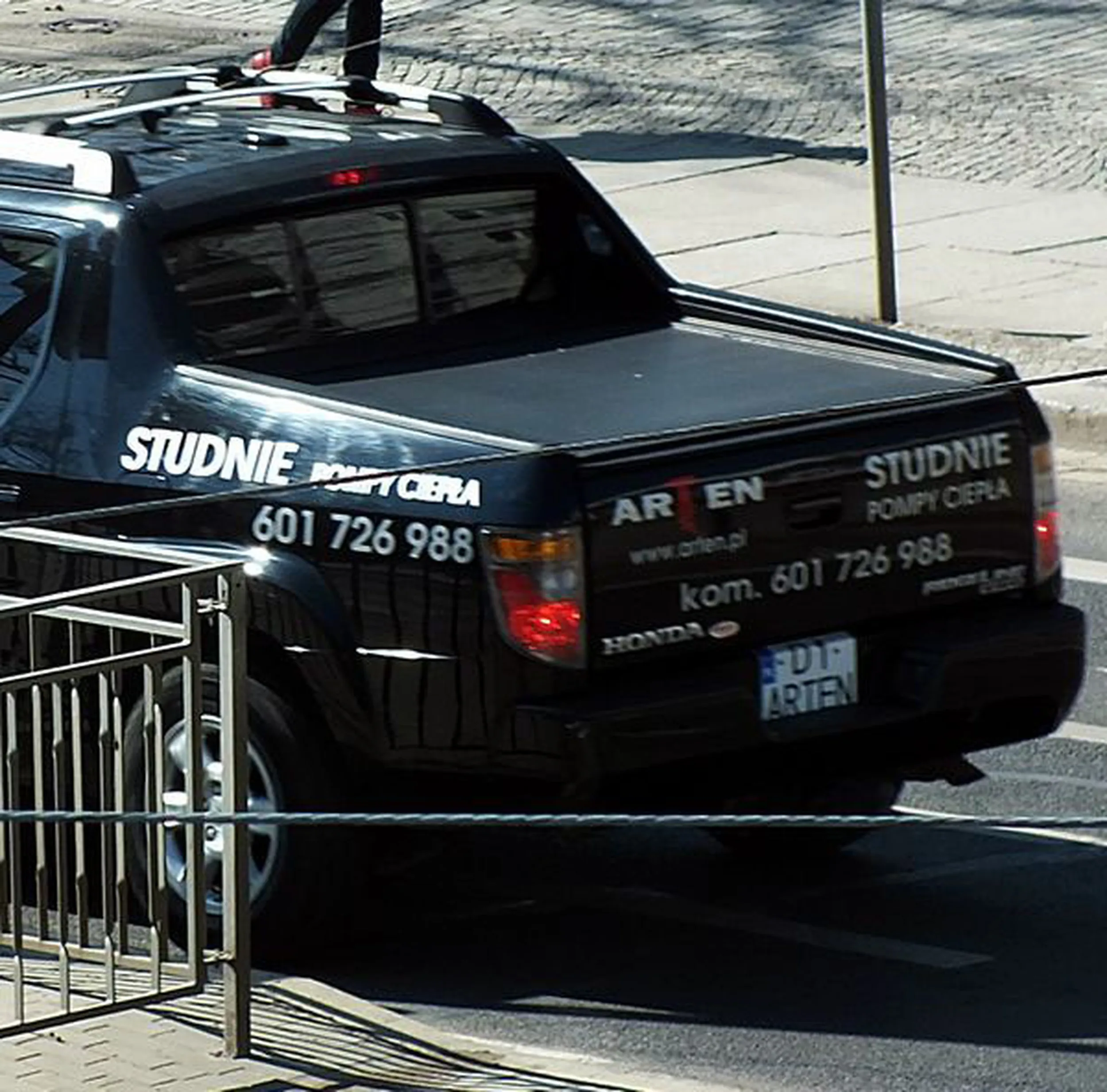 Fajny numer, blacha D1 ARTEN