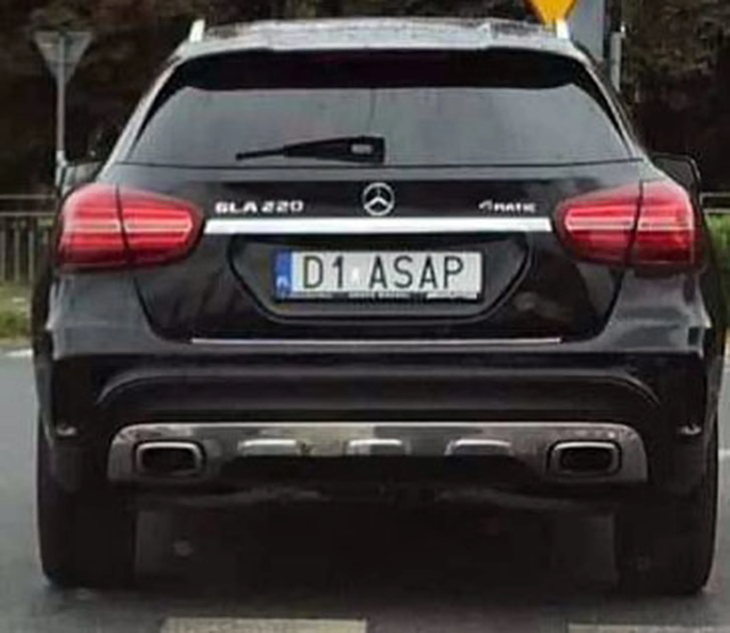 Fajny numer, blacha D1 ASAP