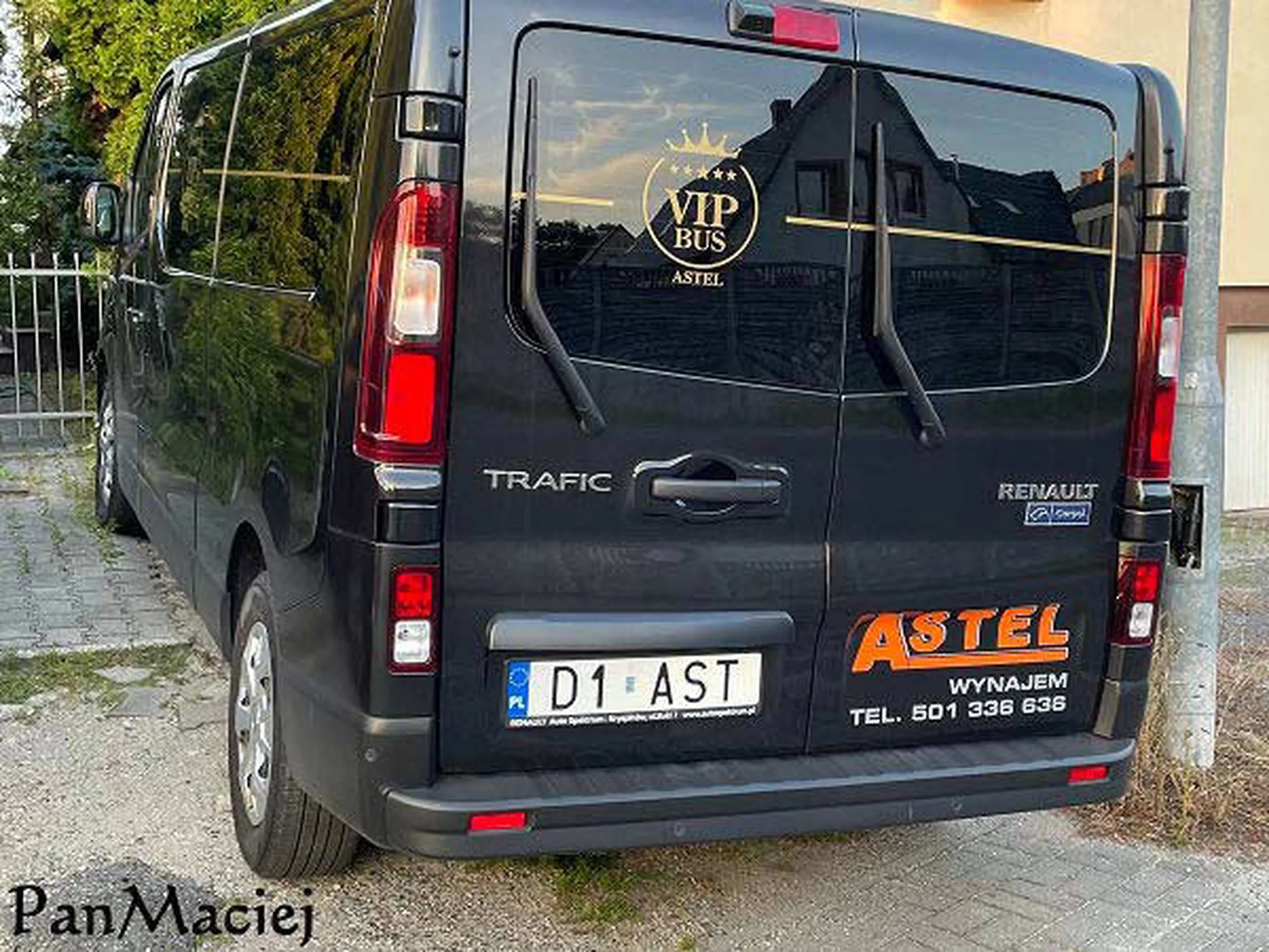 Fajny numer, blacha D1 AST