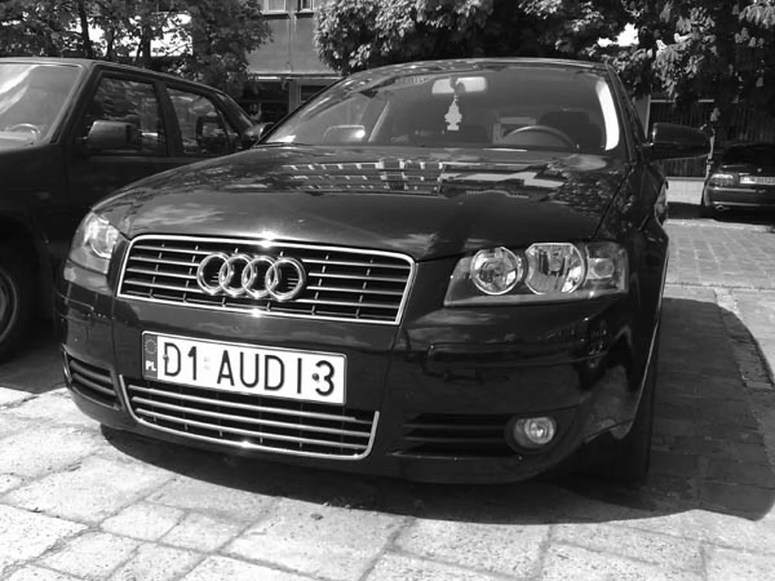 Fajny numer, blacha D1 AUDI3