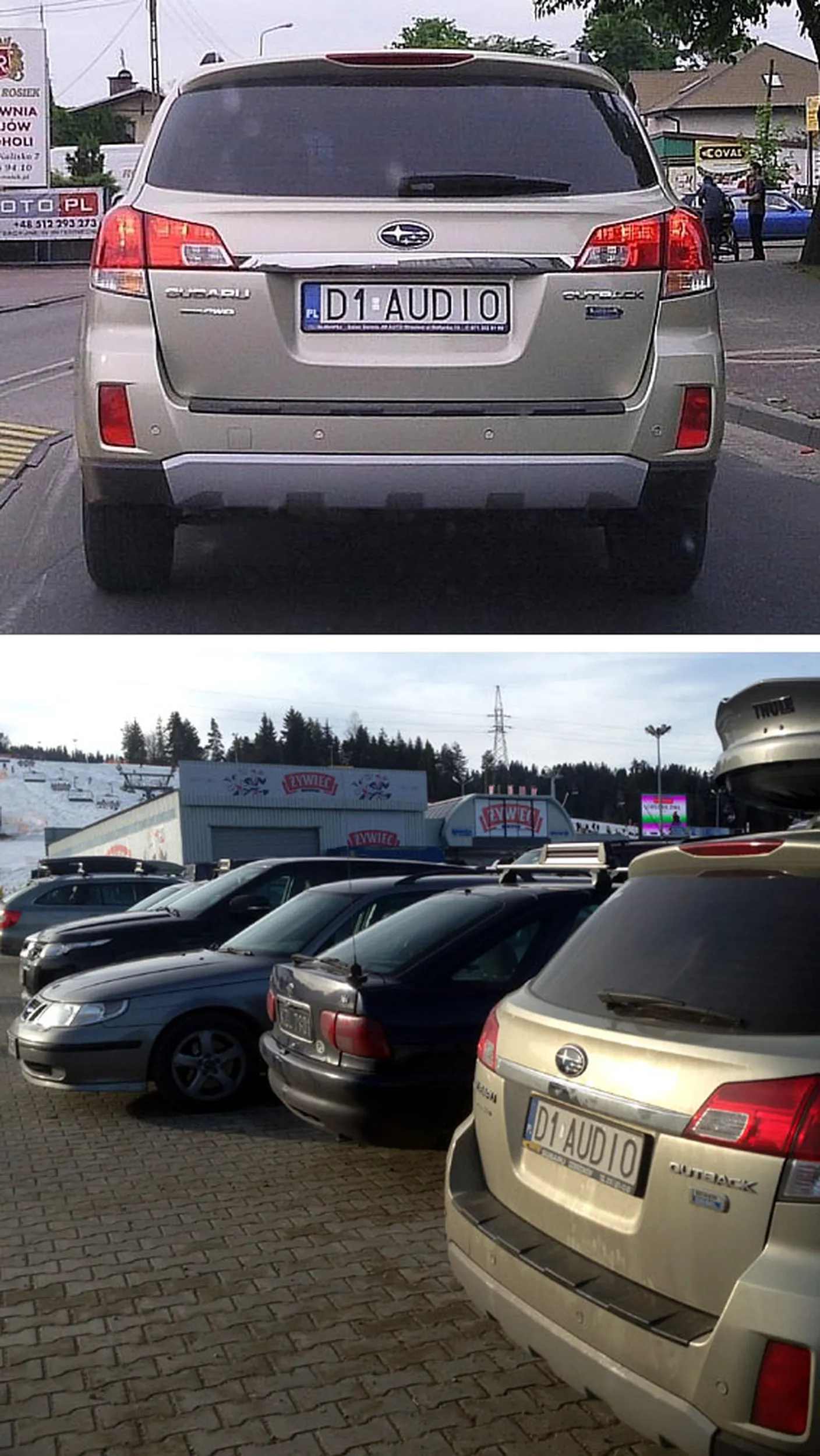 Fajny numer, blacha D1 AUDIO