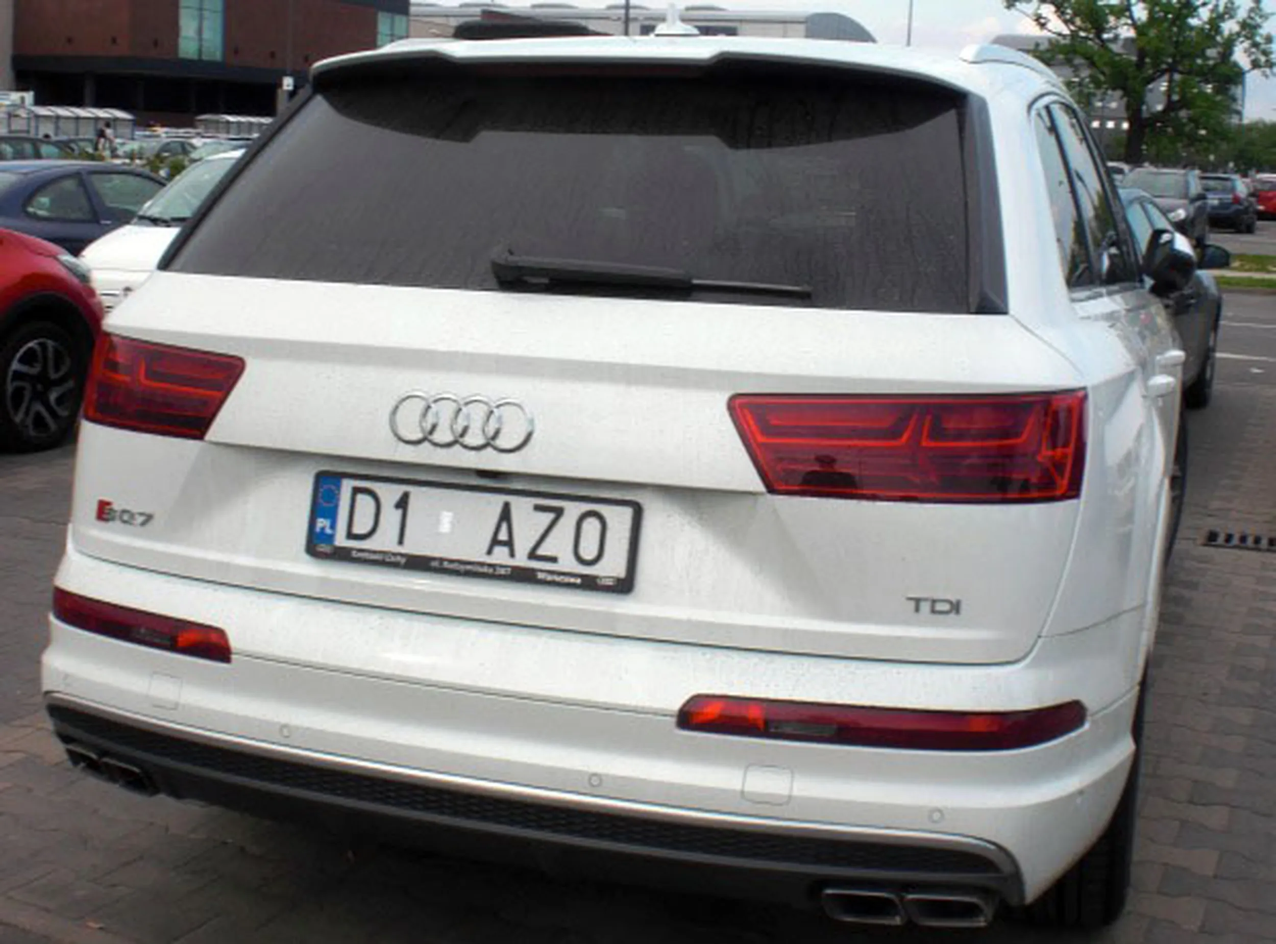 Fajny numer, blacha D1 AZO