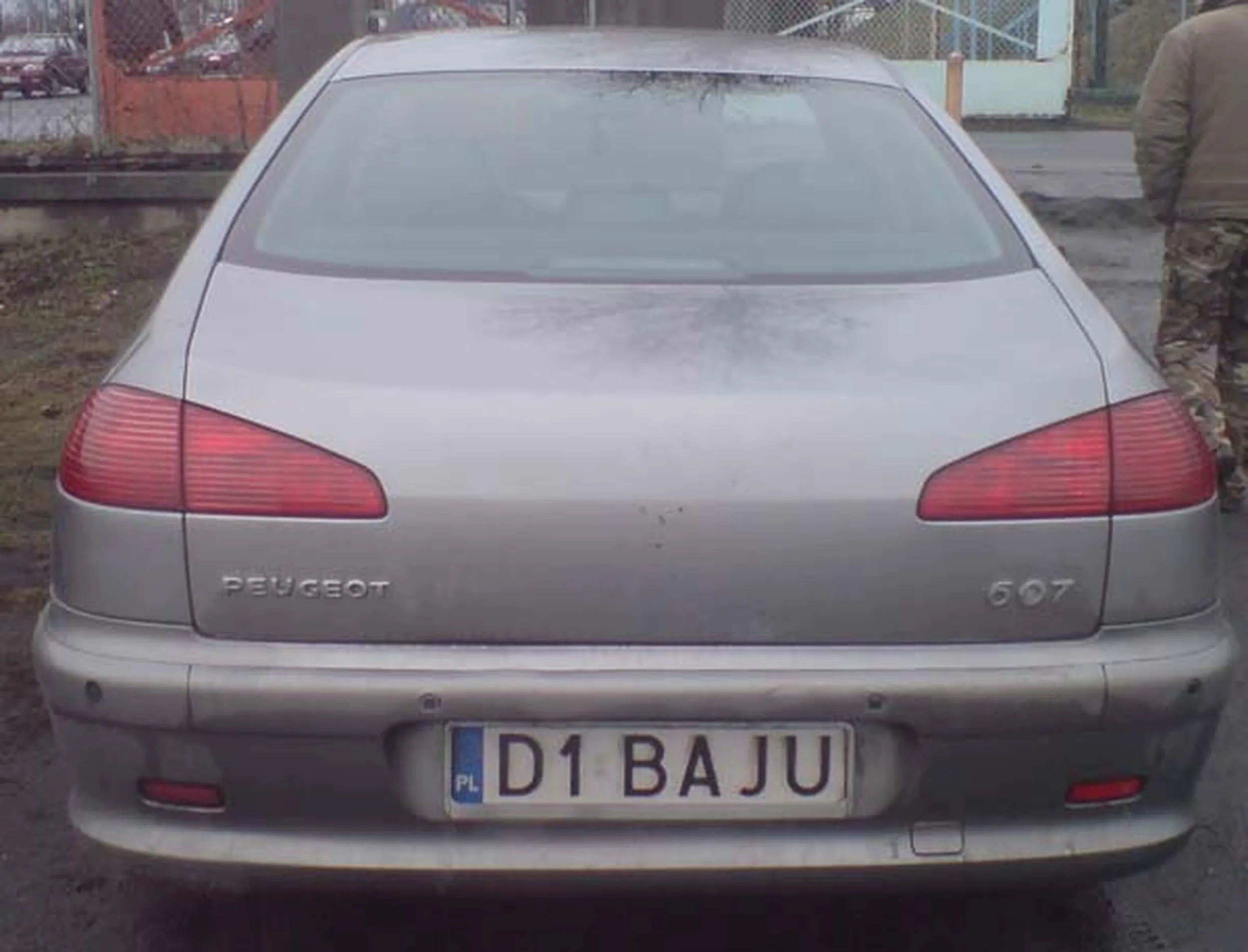 Fajny numer, blacha D1 BAJU