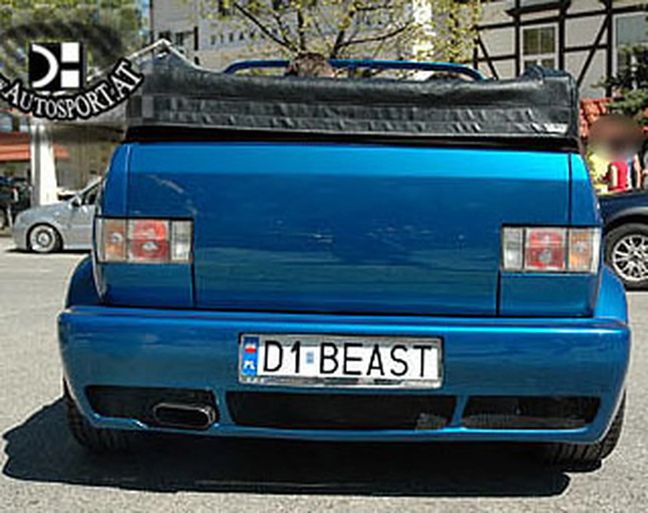 Fajny numer, blacha D1 BEAST