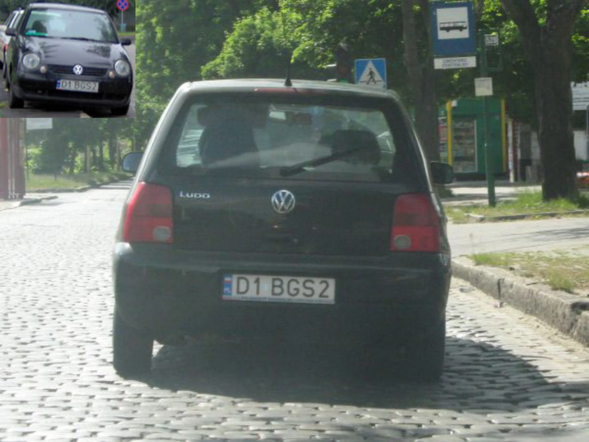 Fajny numer, blacha D1 BGS2