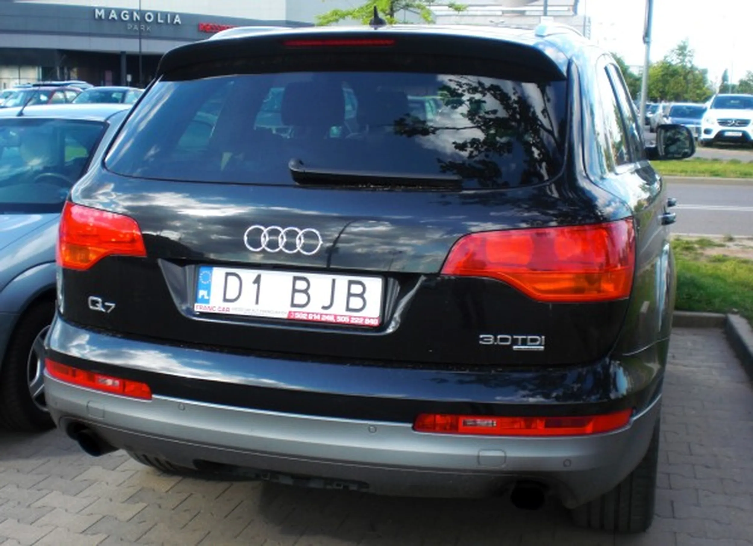 Fajny numer, blacha D1 BJB