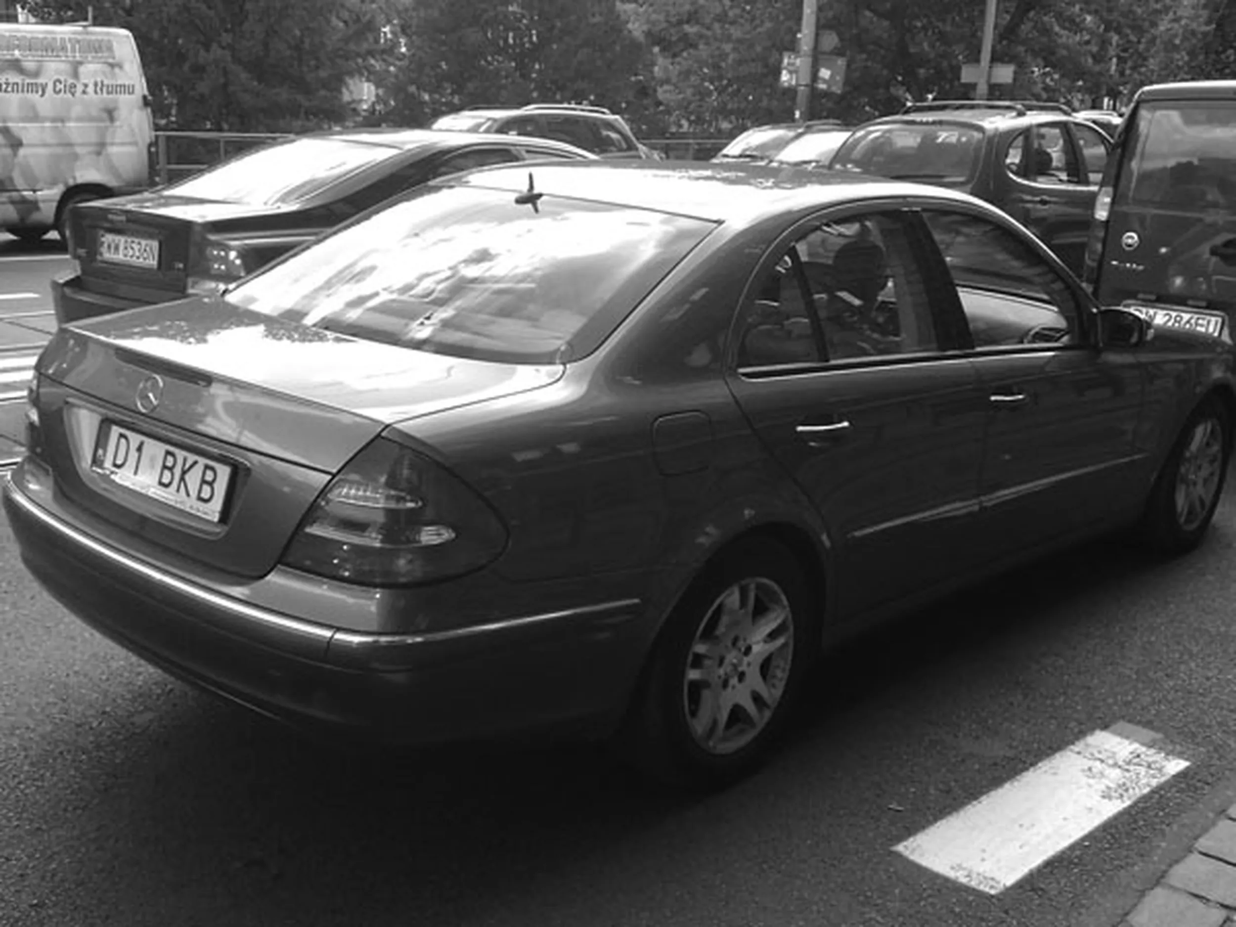 Fajny numer, blacha D1 BKB