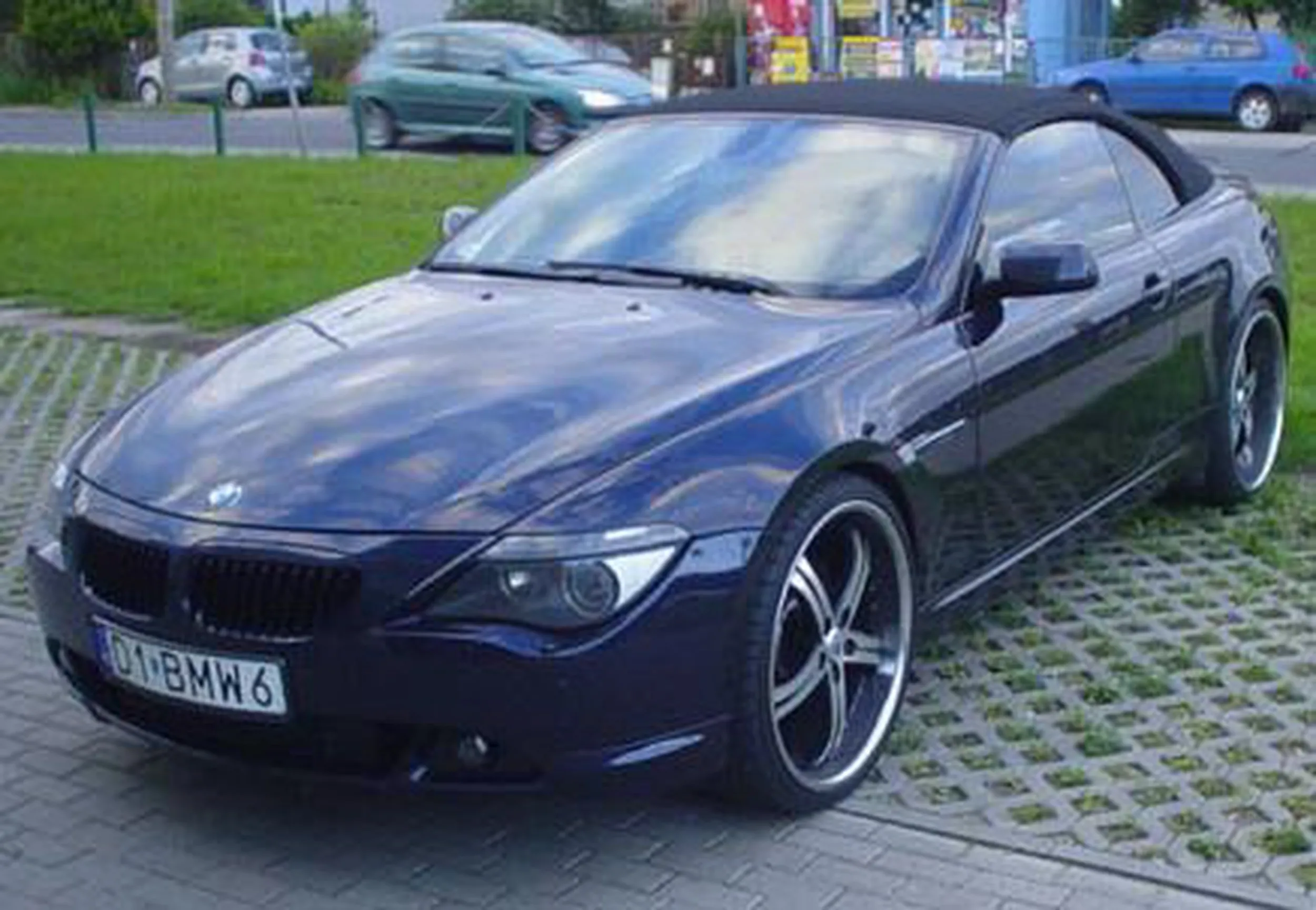 Fajny numer, blacha D1 BMW6