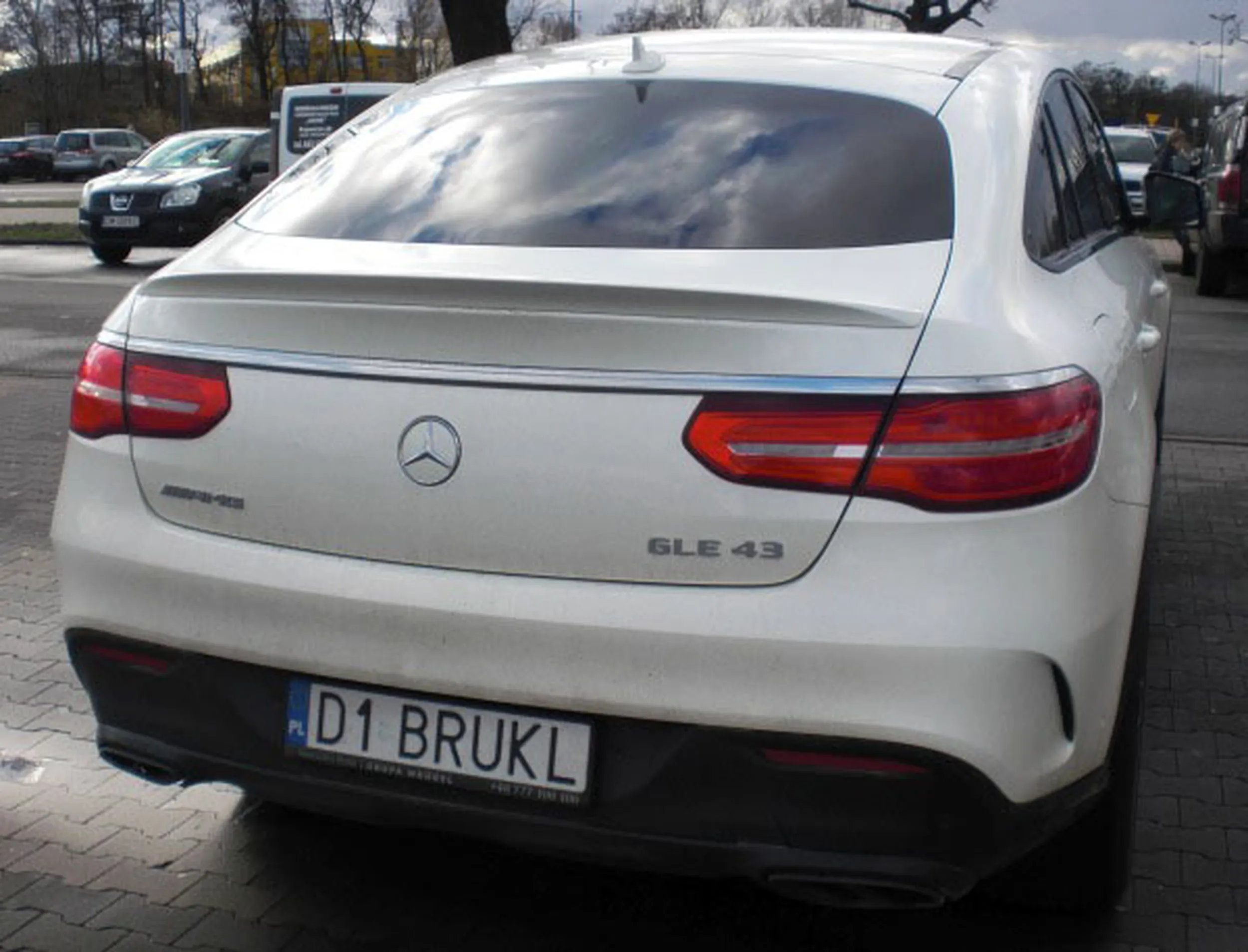 Fajny numer, blacha D1 BRUKL