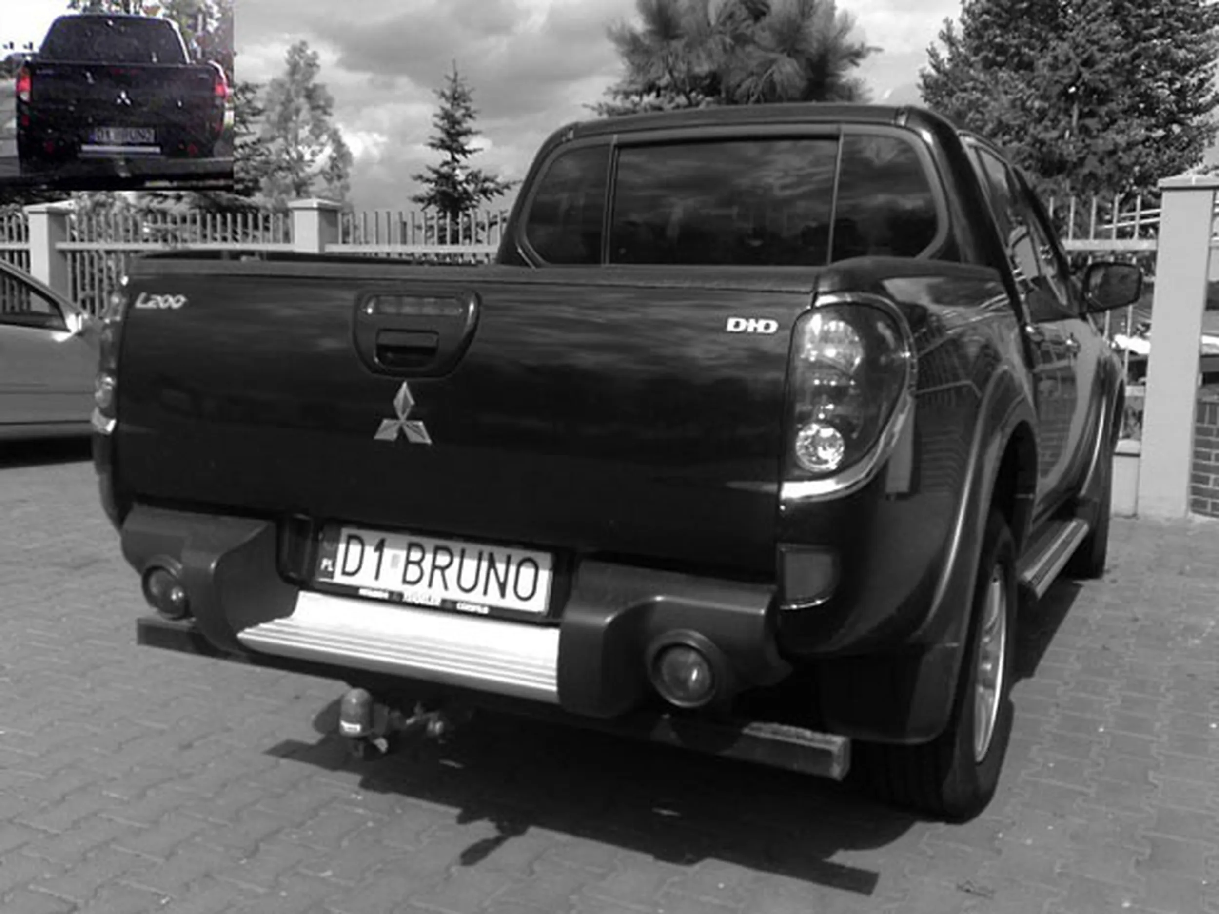 Fajny numer, blacha D1 BRUNO