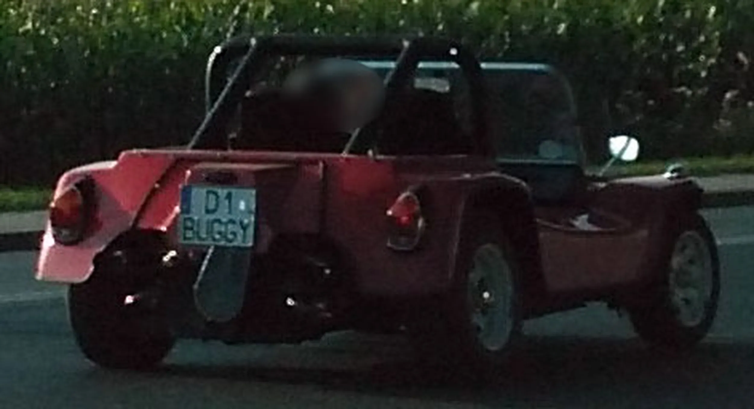 Fajny numer, blacha D1 BUGGY