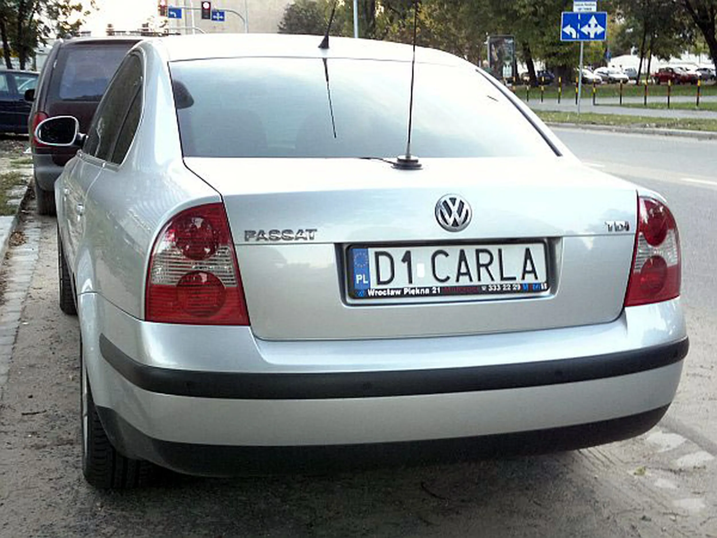 Fajny numer, blacha D1 CARLA