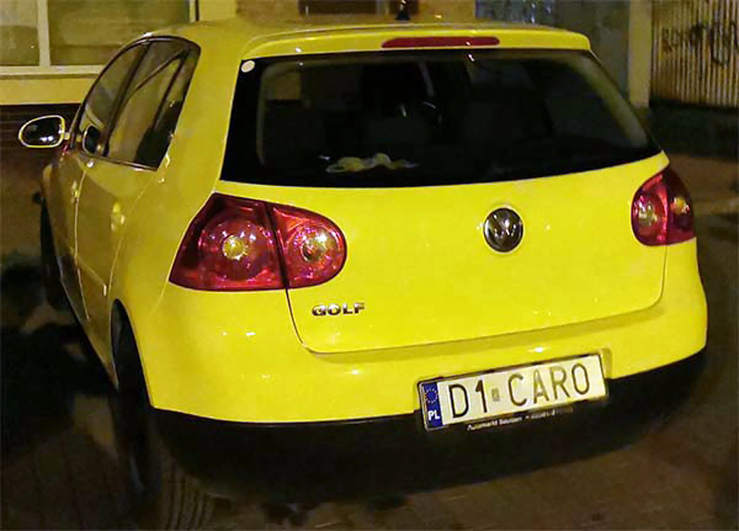 Fajny numer, blacha D1 CARO