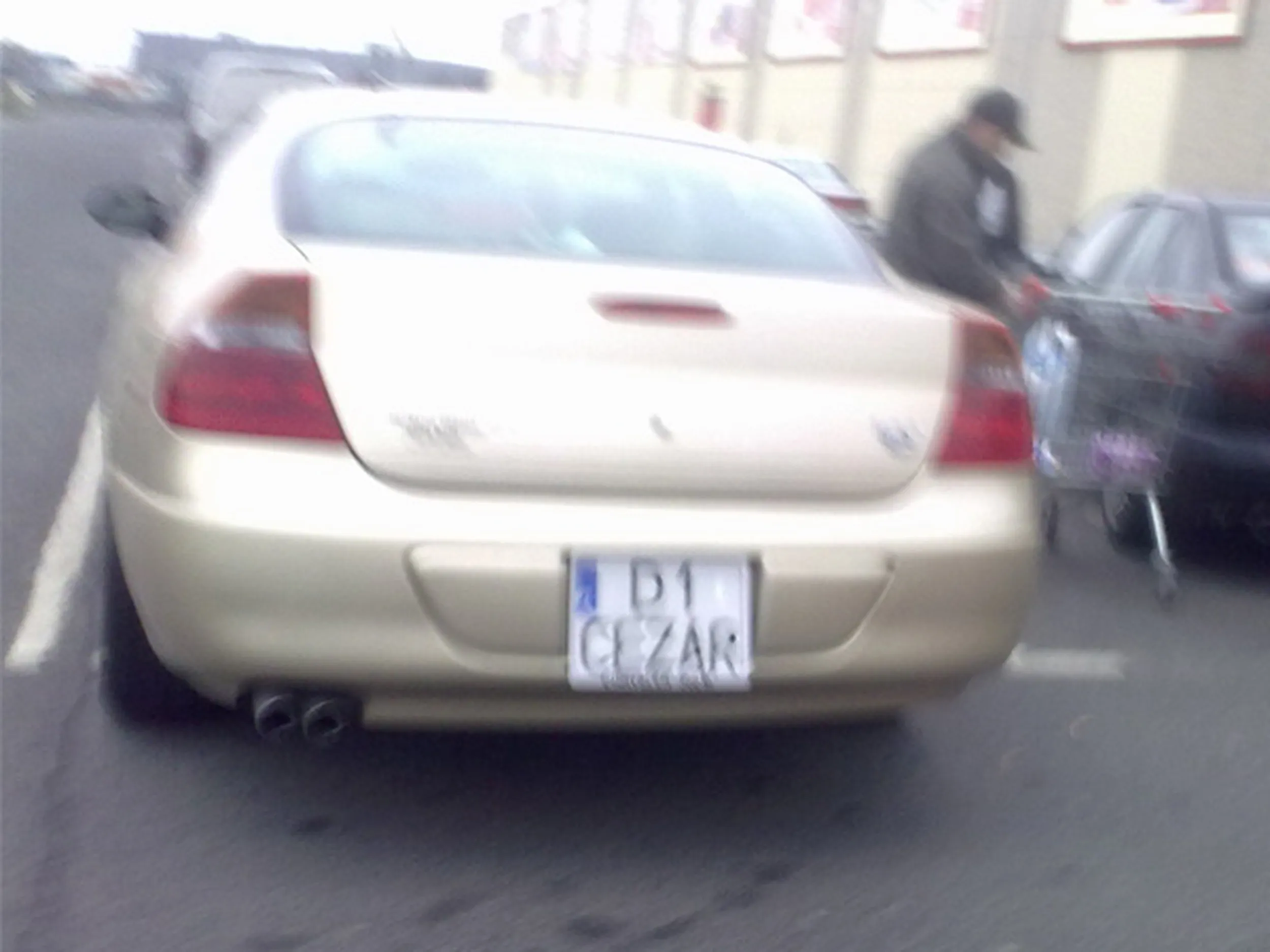 Fajny numer, blacha D1 CEZAR