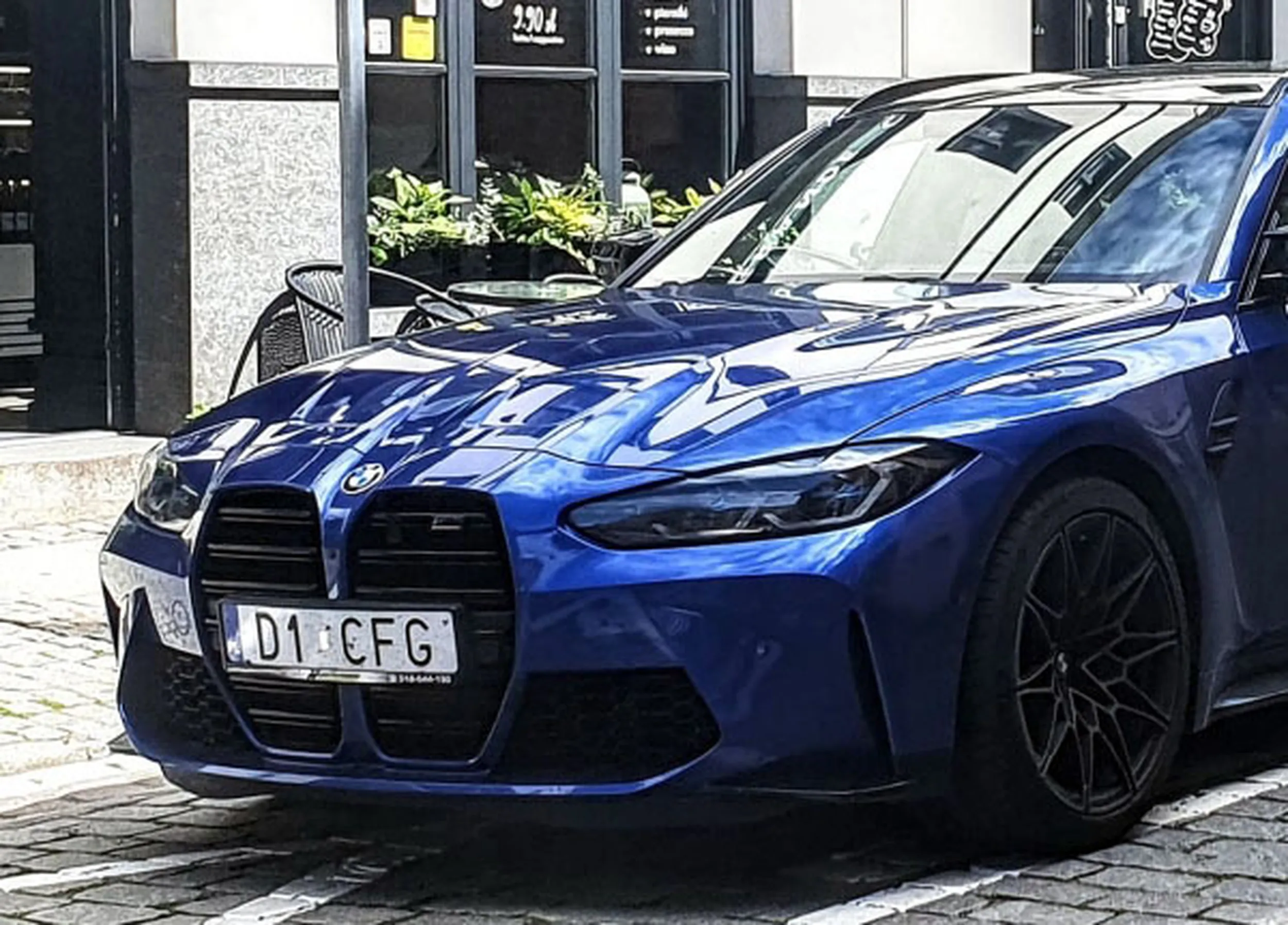 Fajny numer, blacha D1 CFG