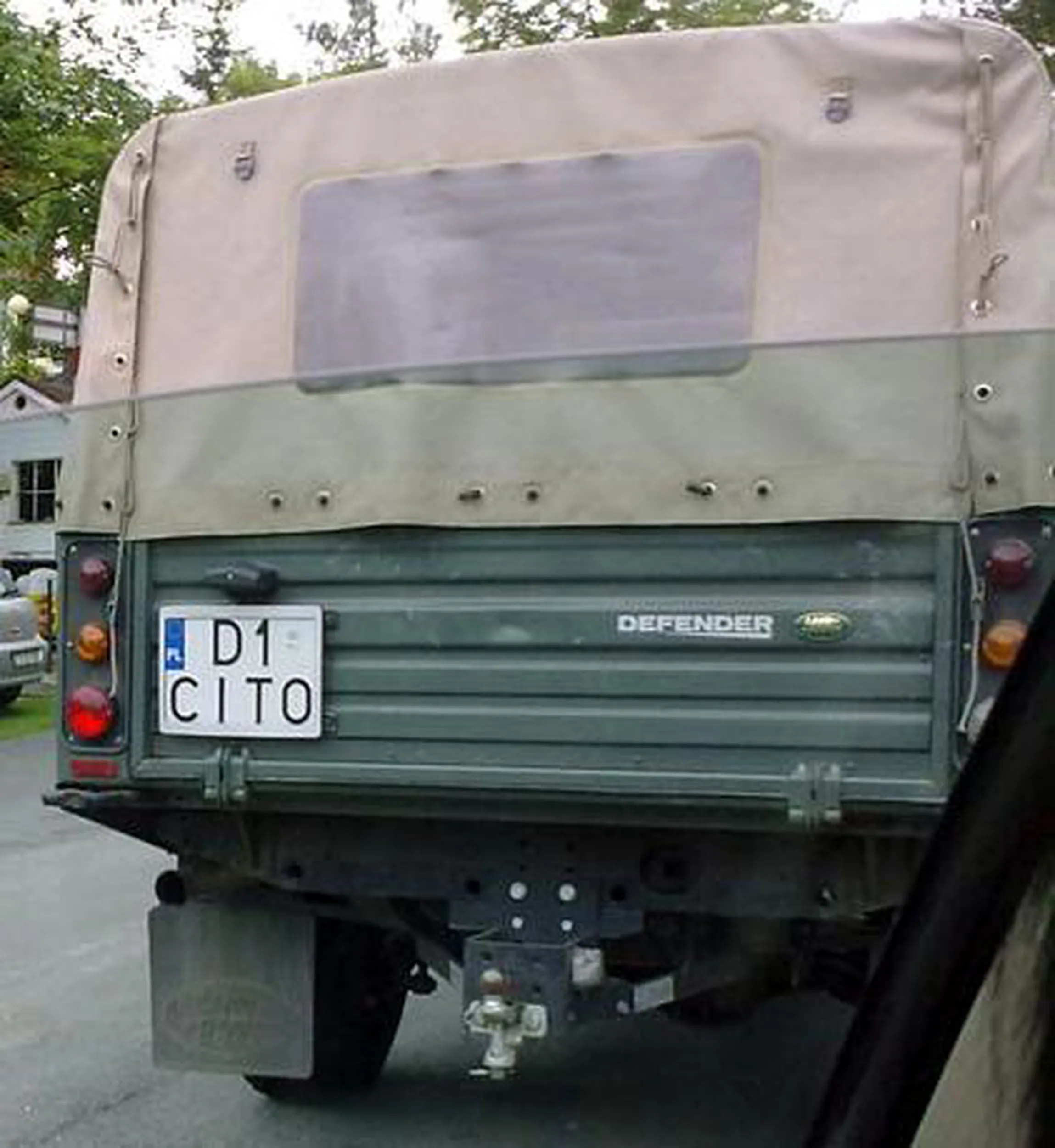 Fajny numer, blacha D1 CITO