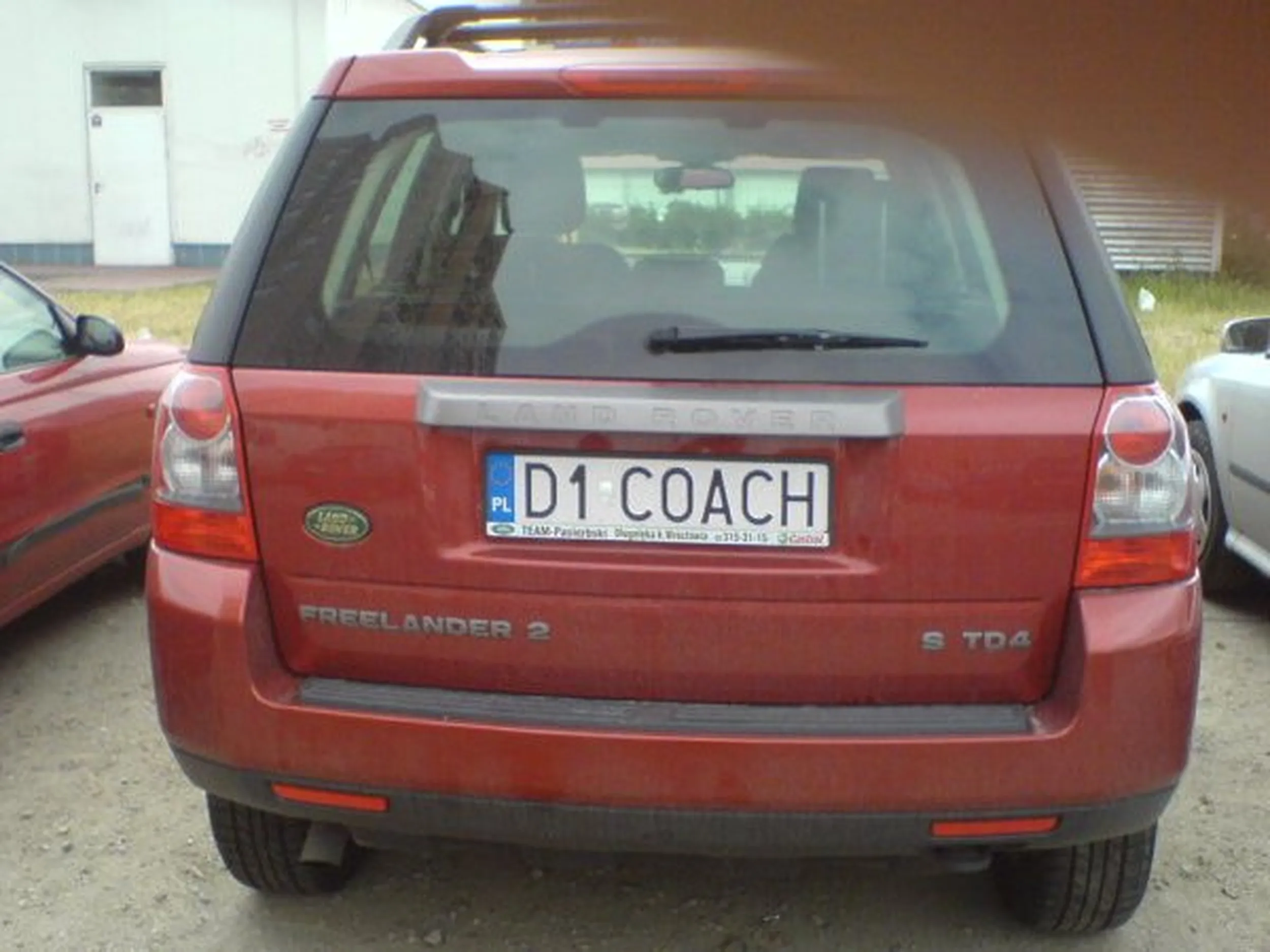 Fajny numer, blacha D1 COACH