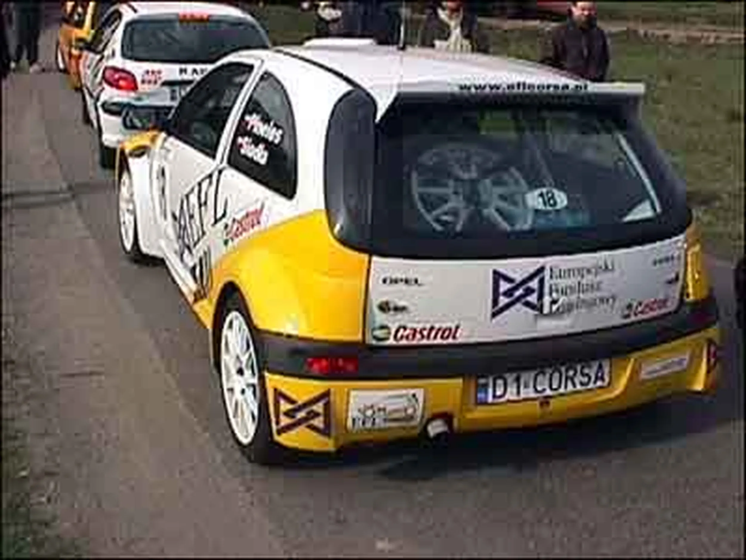 Fajny numer, blacha D1 CORSA