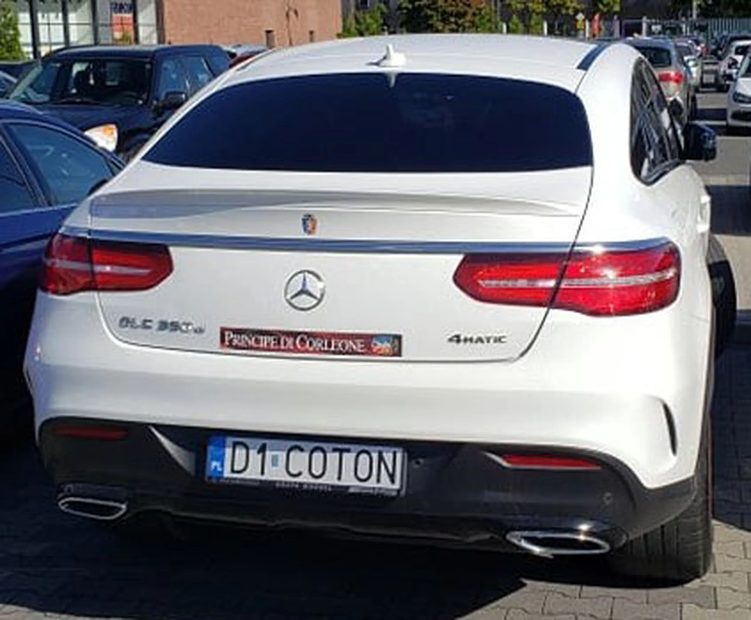 Fajny numer, blacha D1 COTON