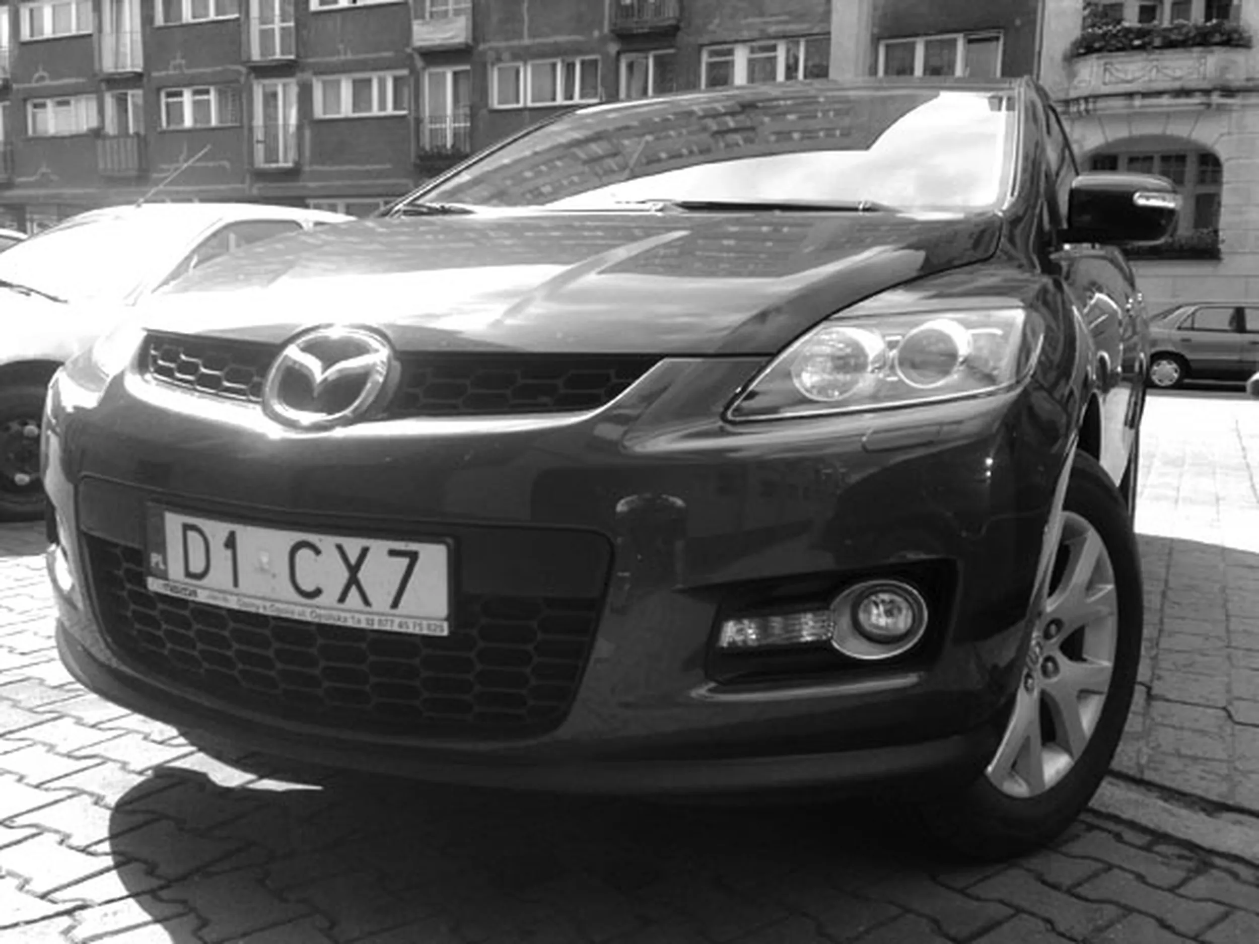 Fajny numer, blacha D1 CX7