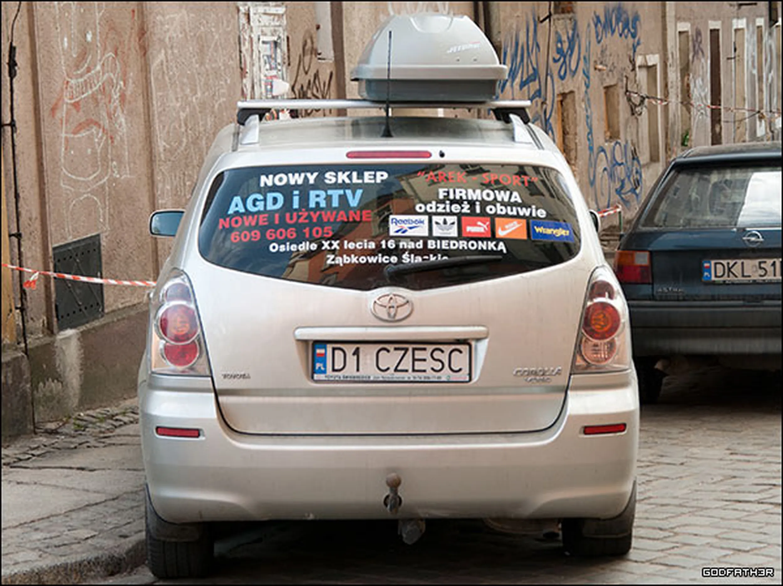 Fajny numer, blacha D1 CZESC