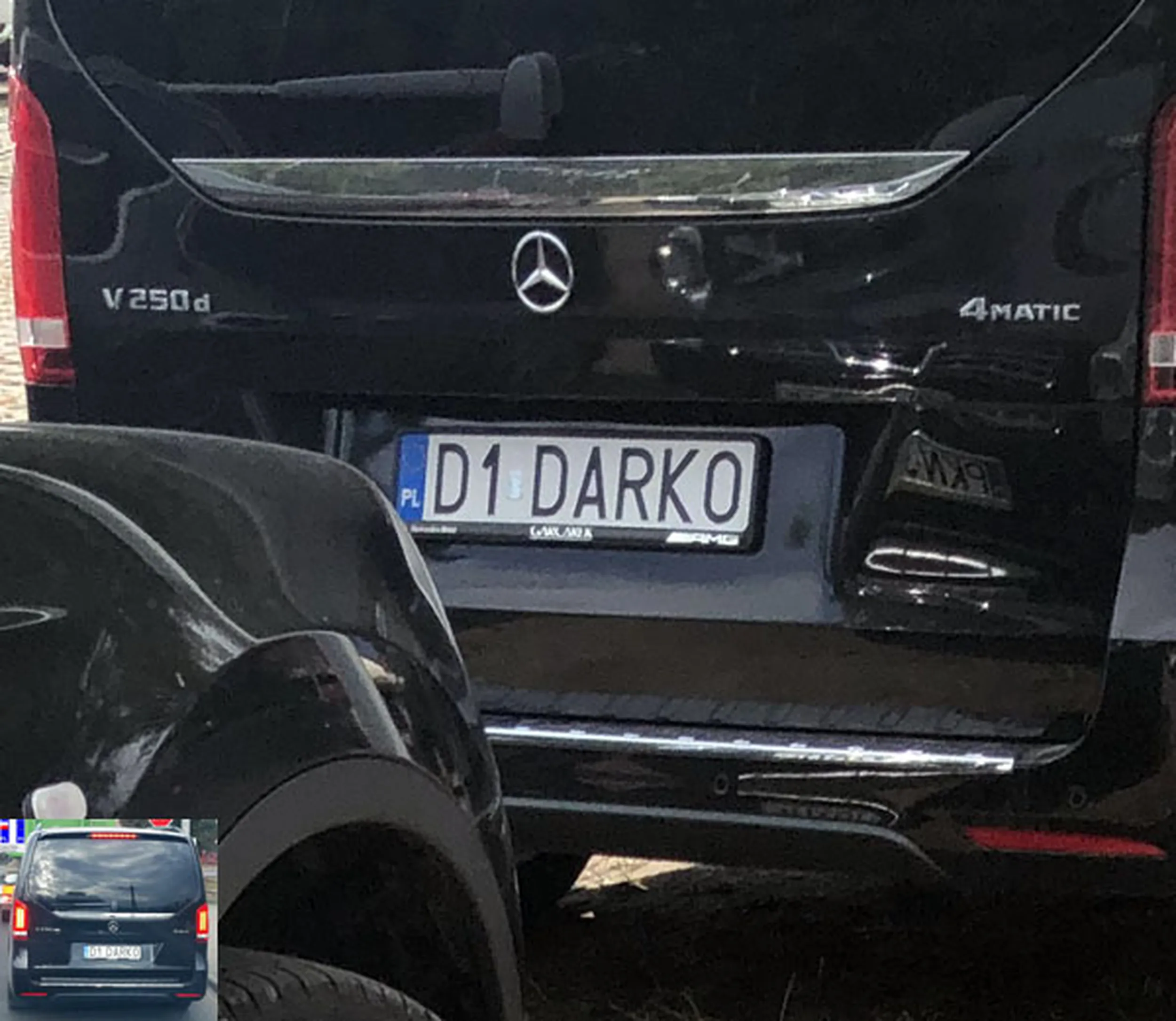 Fajny numer, blacha D1 DARKO