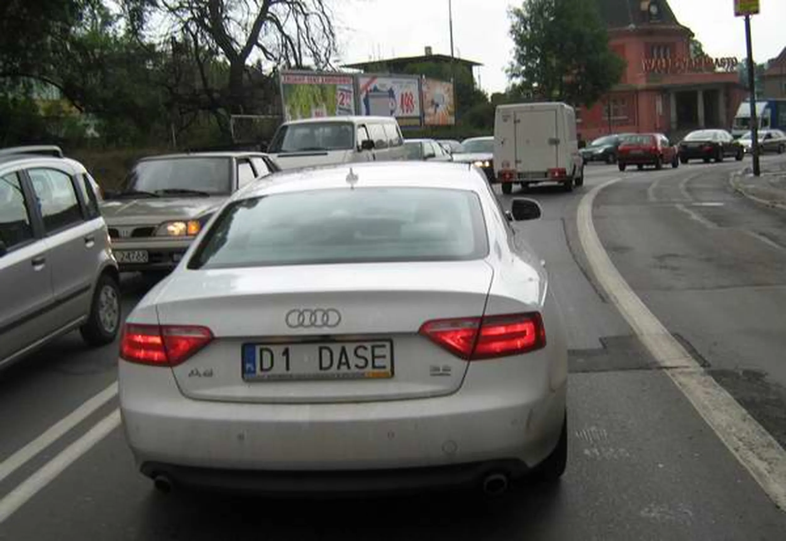 Fajny numer, blacha D1 DASE