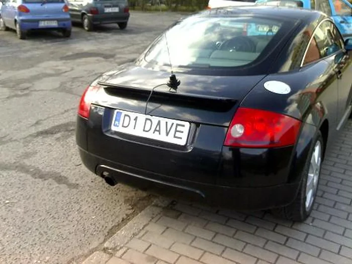 Fajny numer, blacha D1 DAVE