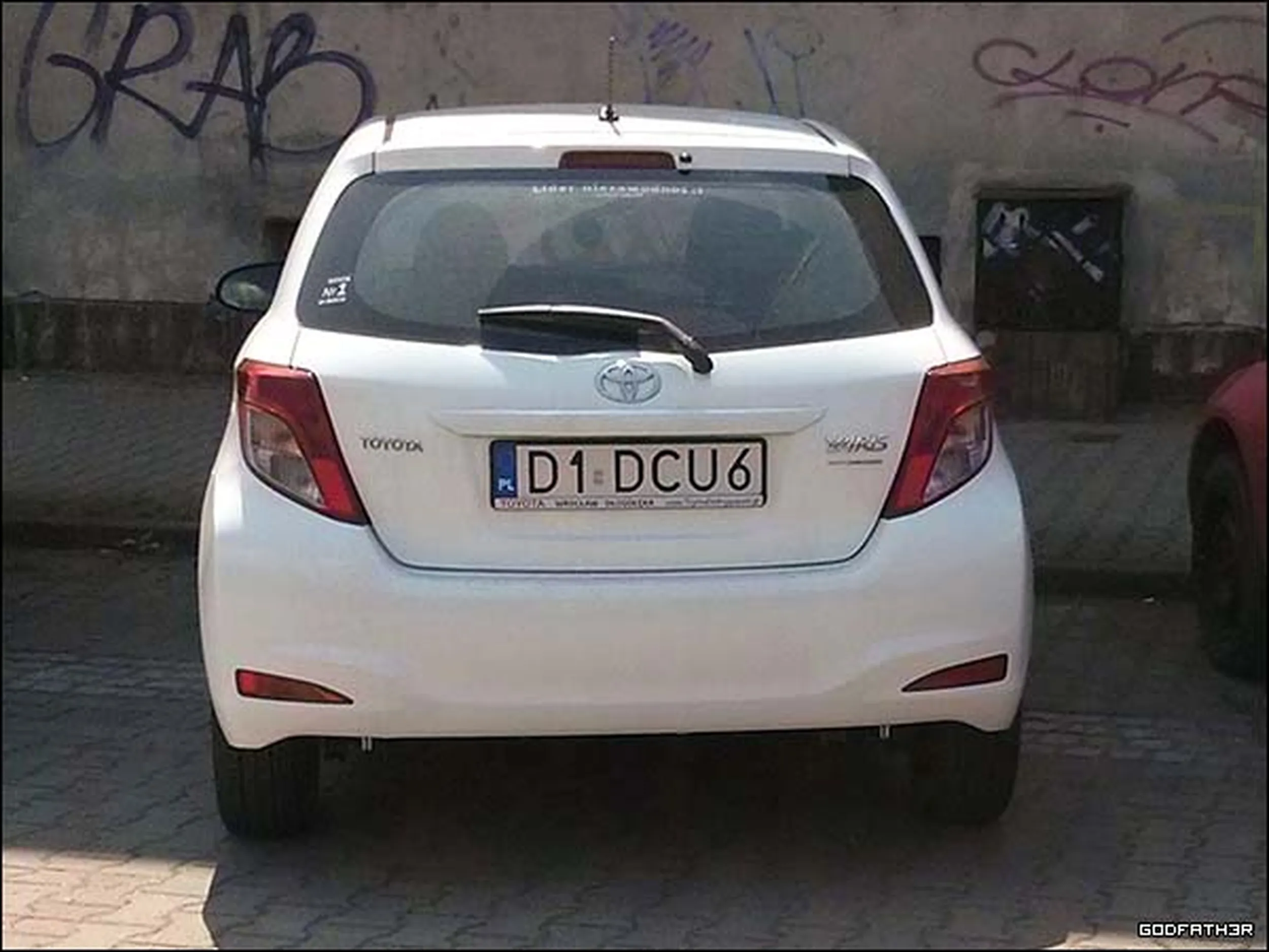 Fajny numer, blacha D1 DCU6