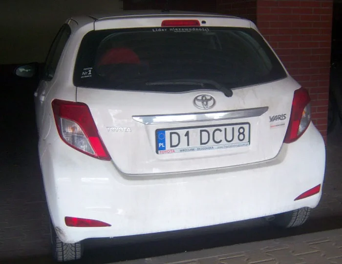 Fajny numer, blacha D1 DCU8