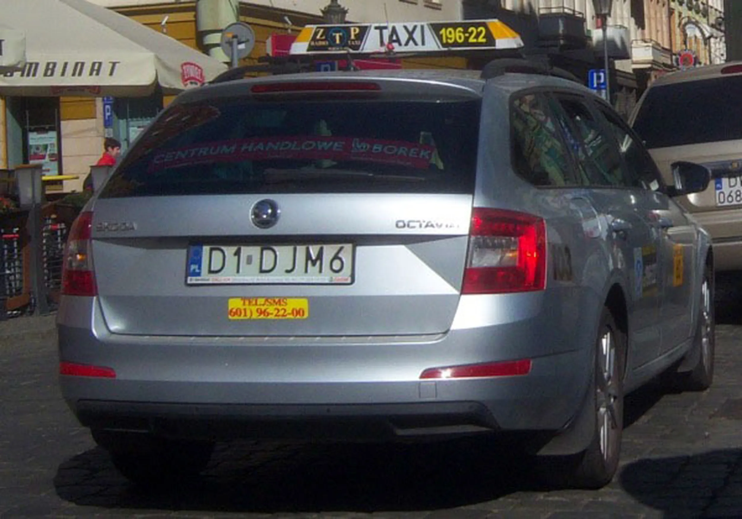 Fajny numer, blacha D1 DJM6