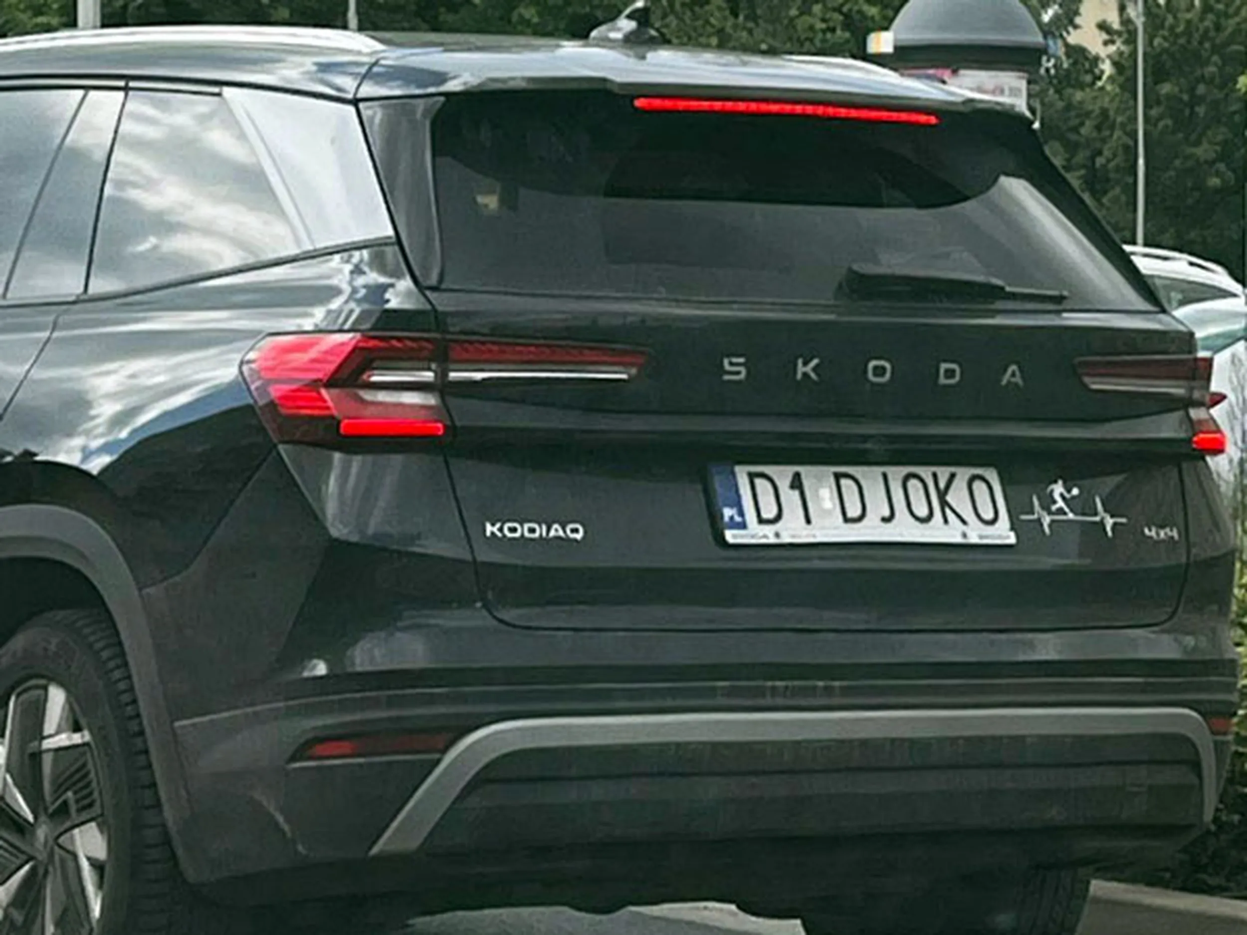 Fajny numer, blacha D1 DJOKO