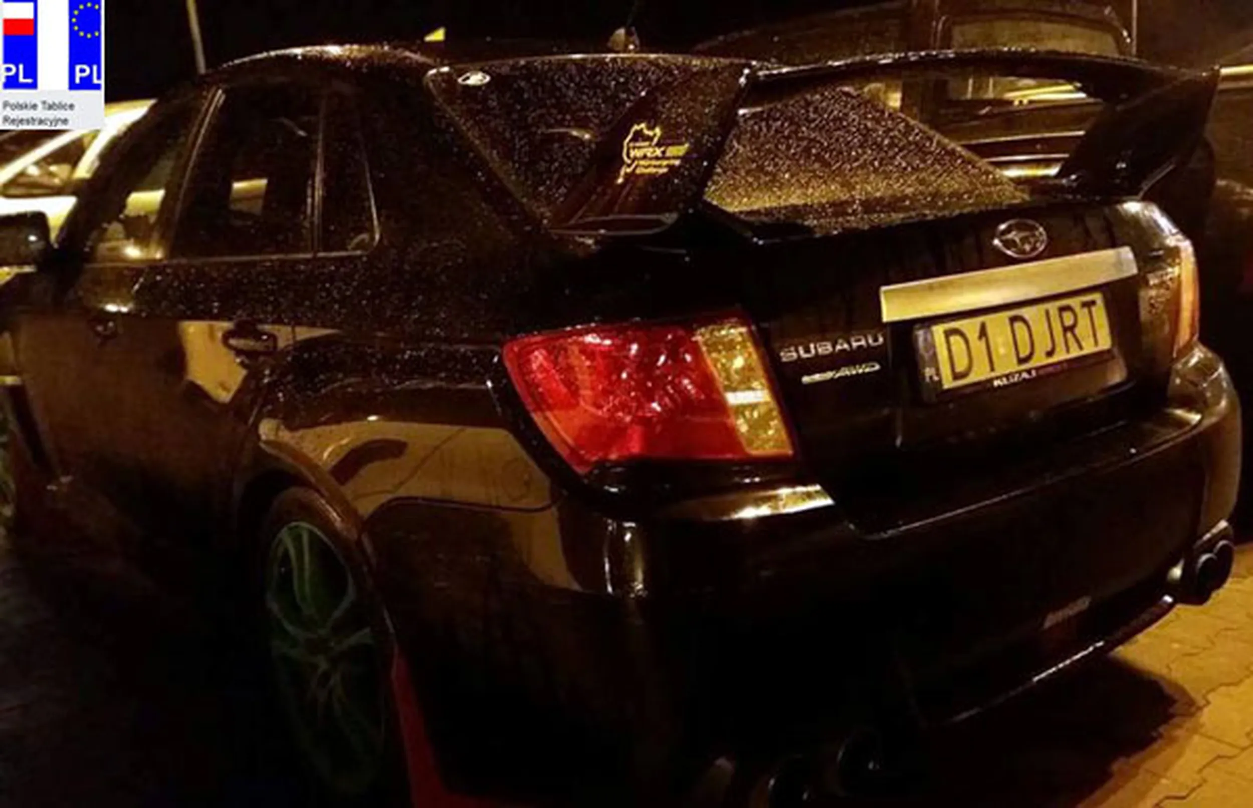 Fajny numer, blacha D1 DJRT