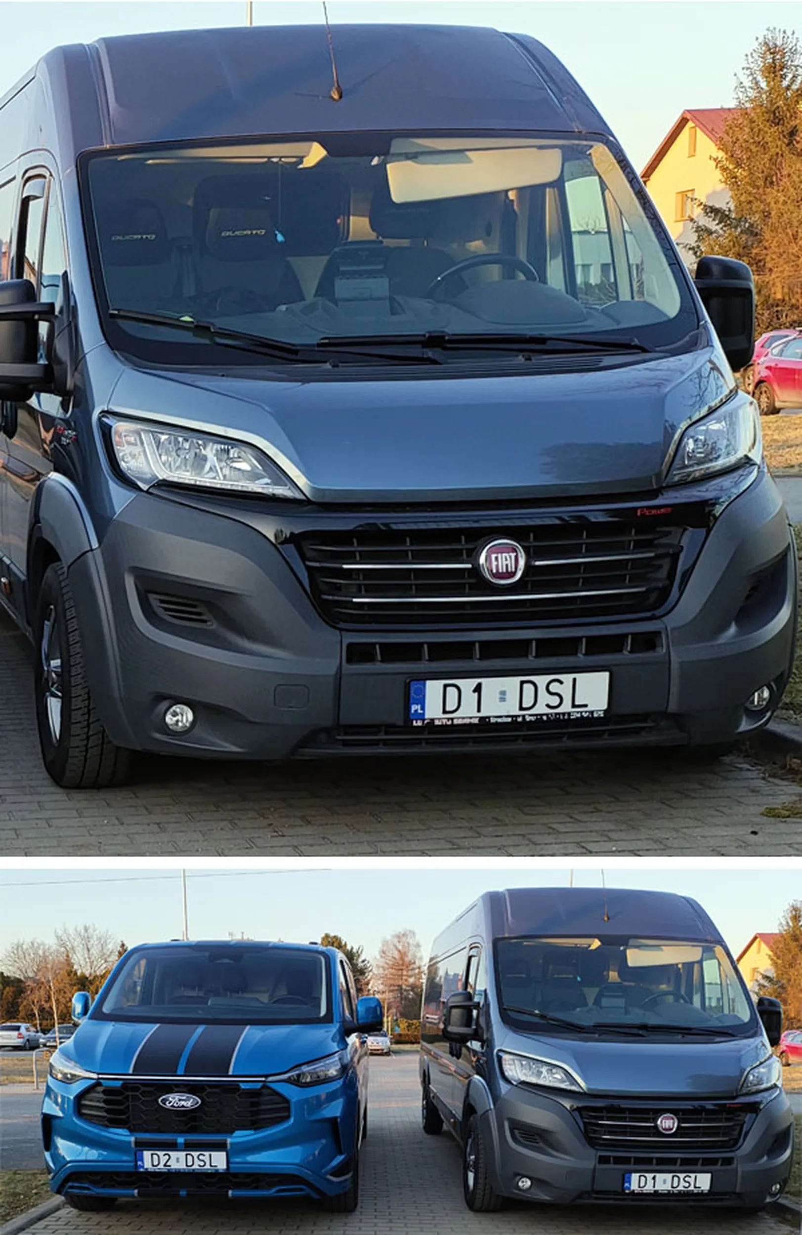 Fajny numer, blacha D1 DSL