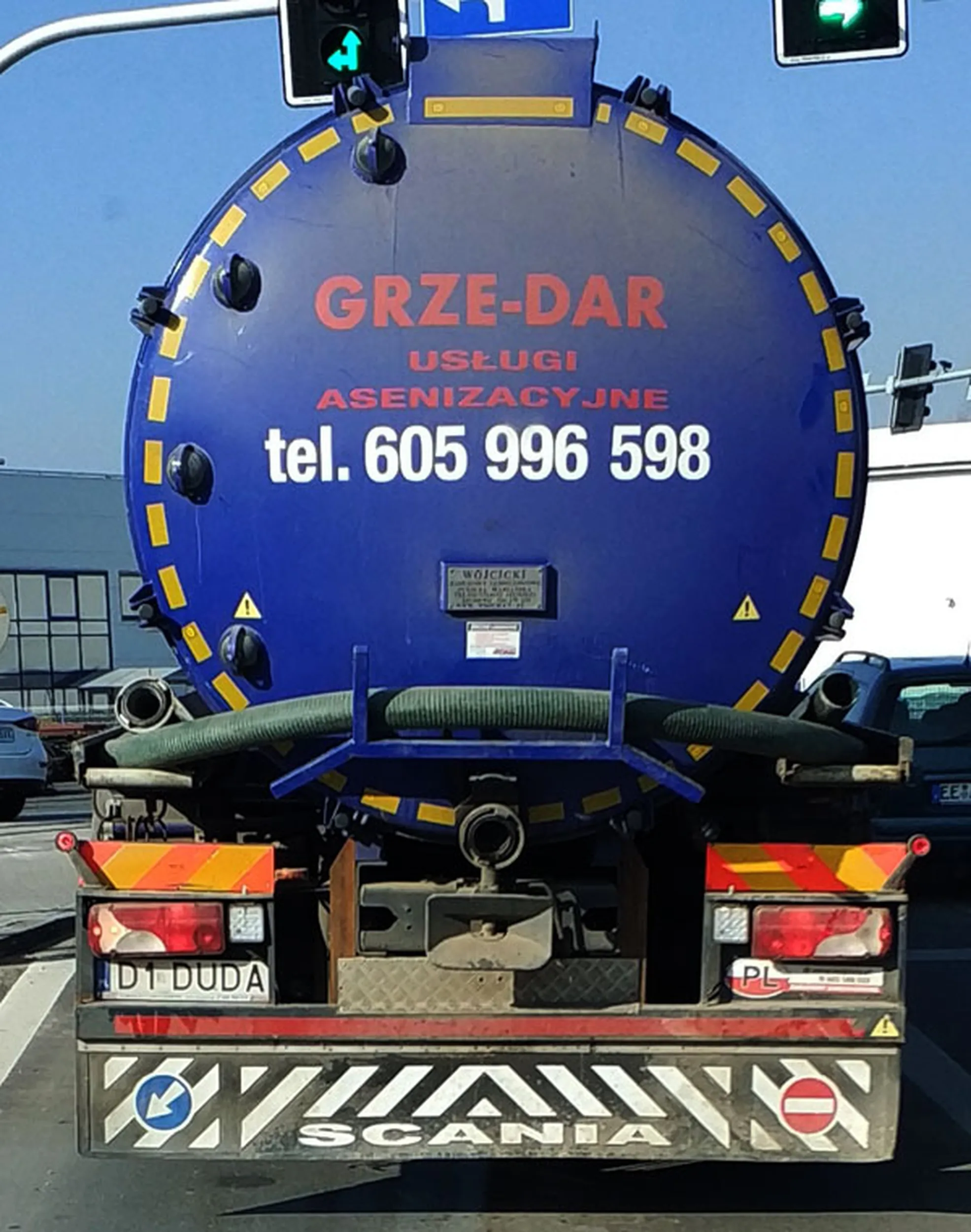 Fajny numer, blacha D1 DUDA